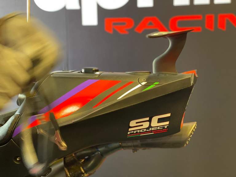 Aprilia MotoGP rear wing