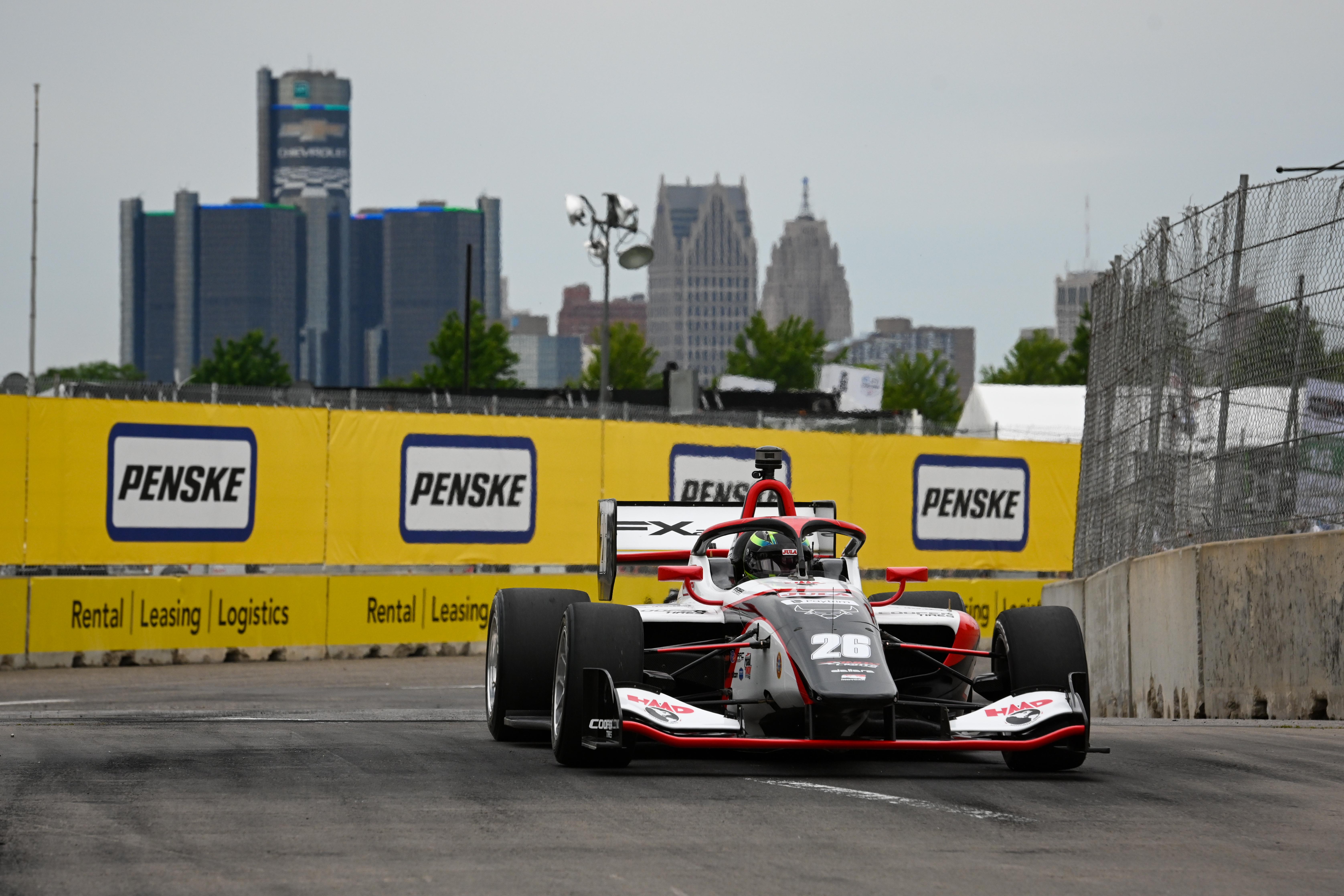 Linus Lundqvist Indy Lights Detroit Grand Prix By James Black Large Image Without Watermark M61362