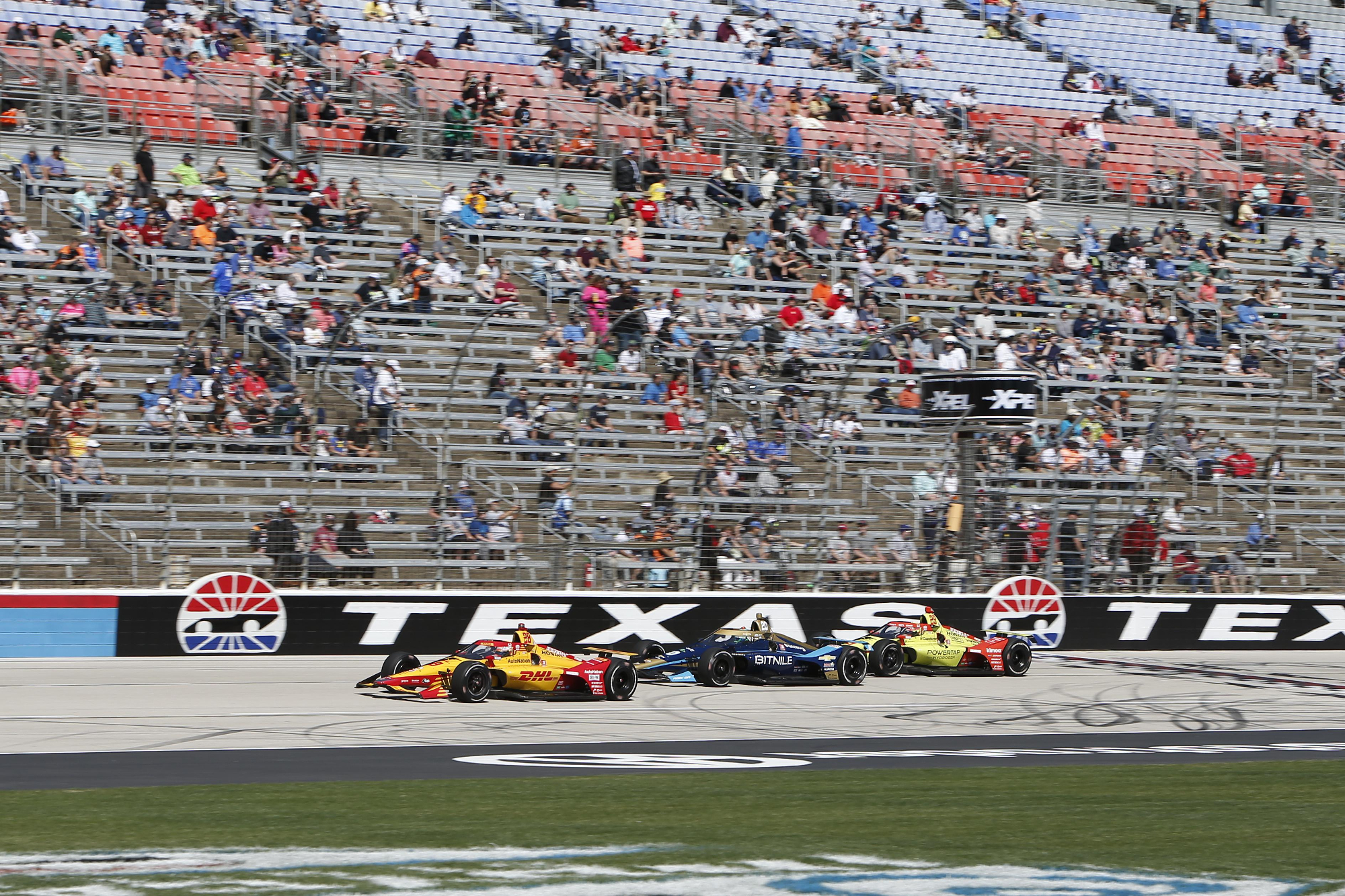 Romain Grosjean Conor Daly And Devlin Defrancesco Xpel 375 By Chris Jones Large Image Without Watermark M53100