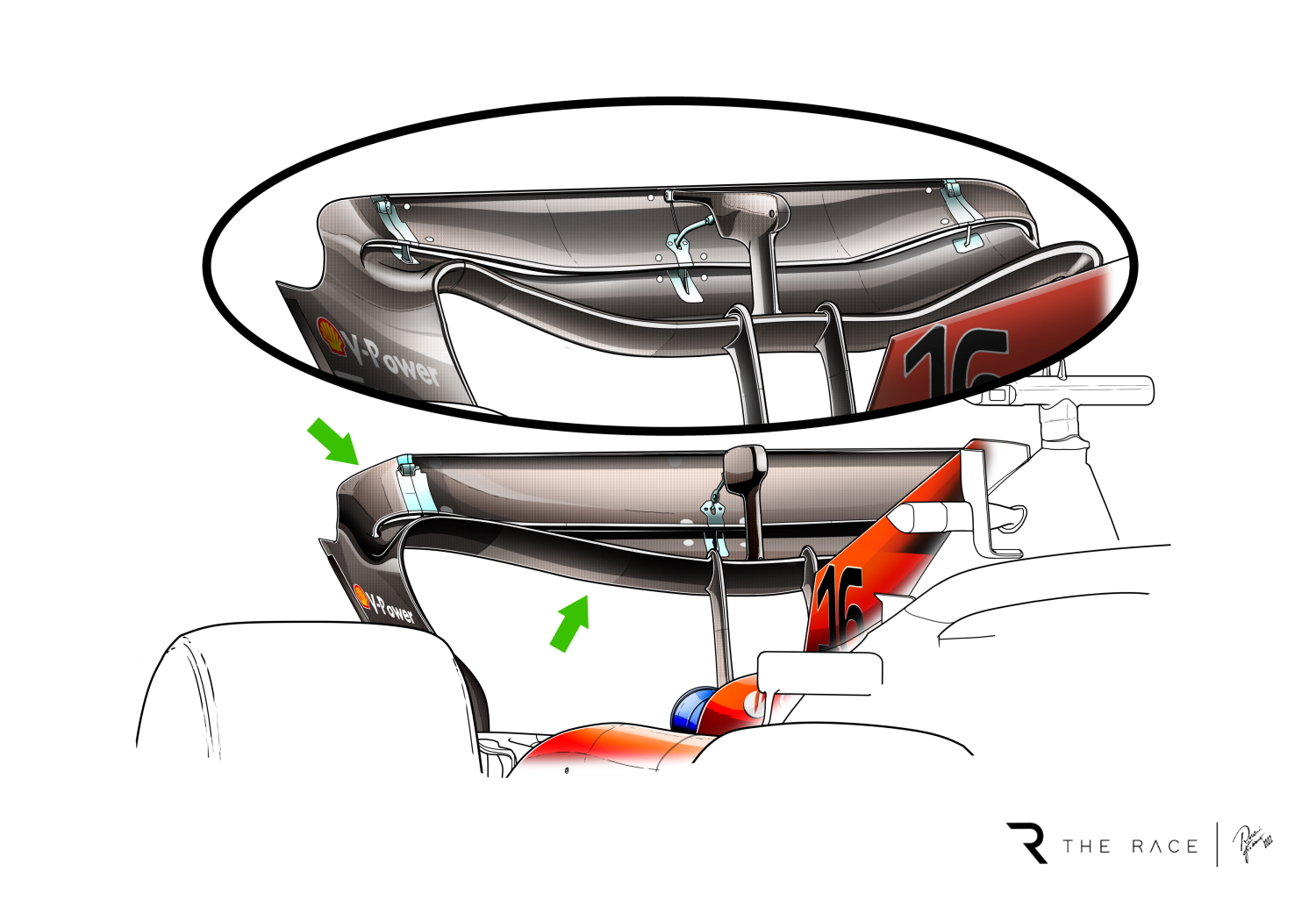 Tr Comparison Rear Wing F1 75 Canada