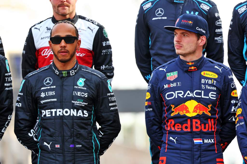 Lewis Hamilton Max Verstappen F1