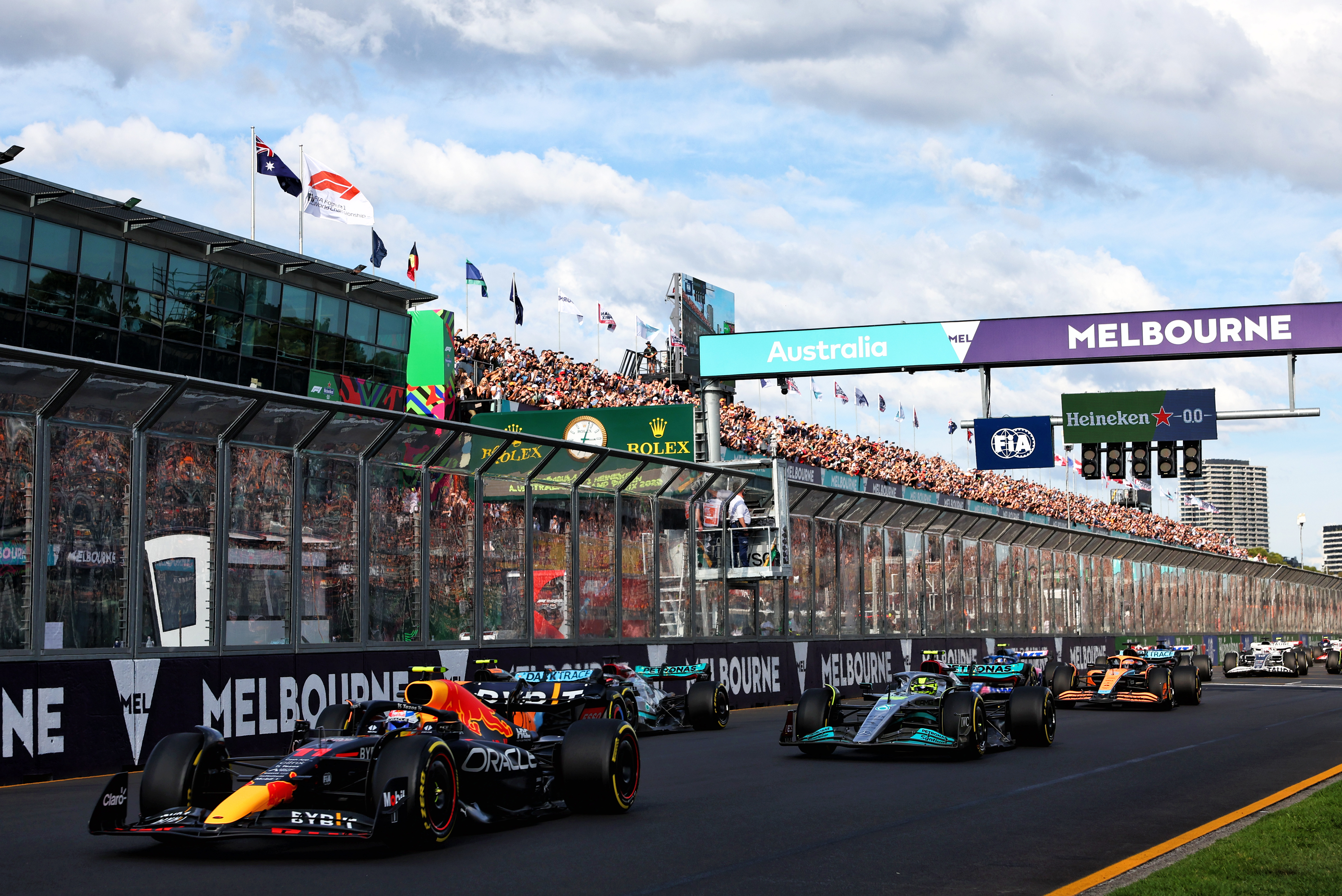 Motor Racing Formula One World Championship Australian Grand Prix Race Day Melbourne, Australia