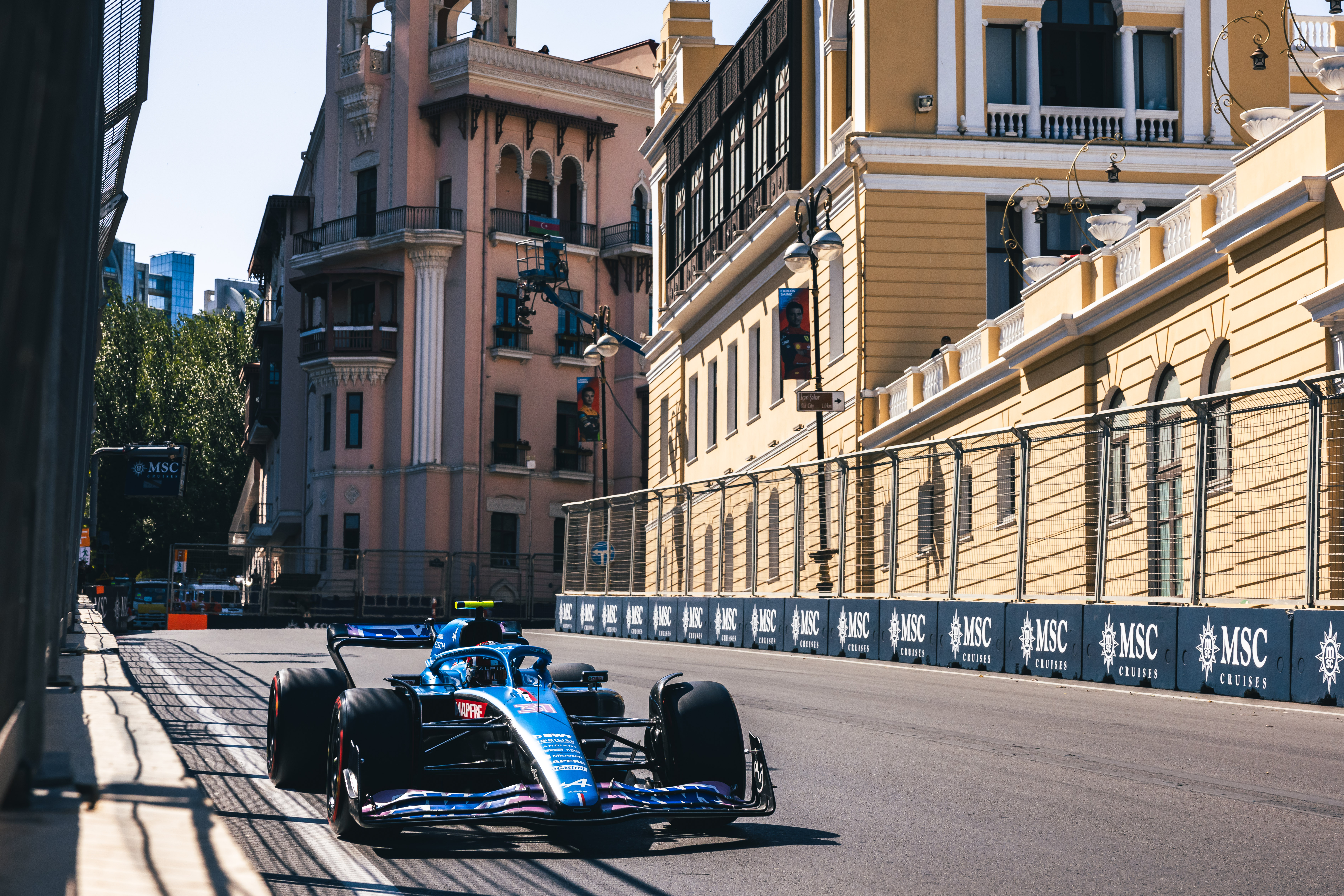 Motor Racing Formula One World Championship Azerbaijan Grand Prix Practice Day Baku, Azerbaijan