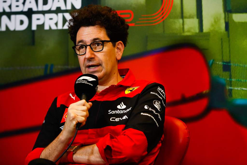 Mattia Binotto Ferrari F1