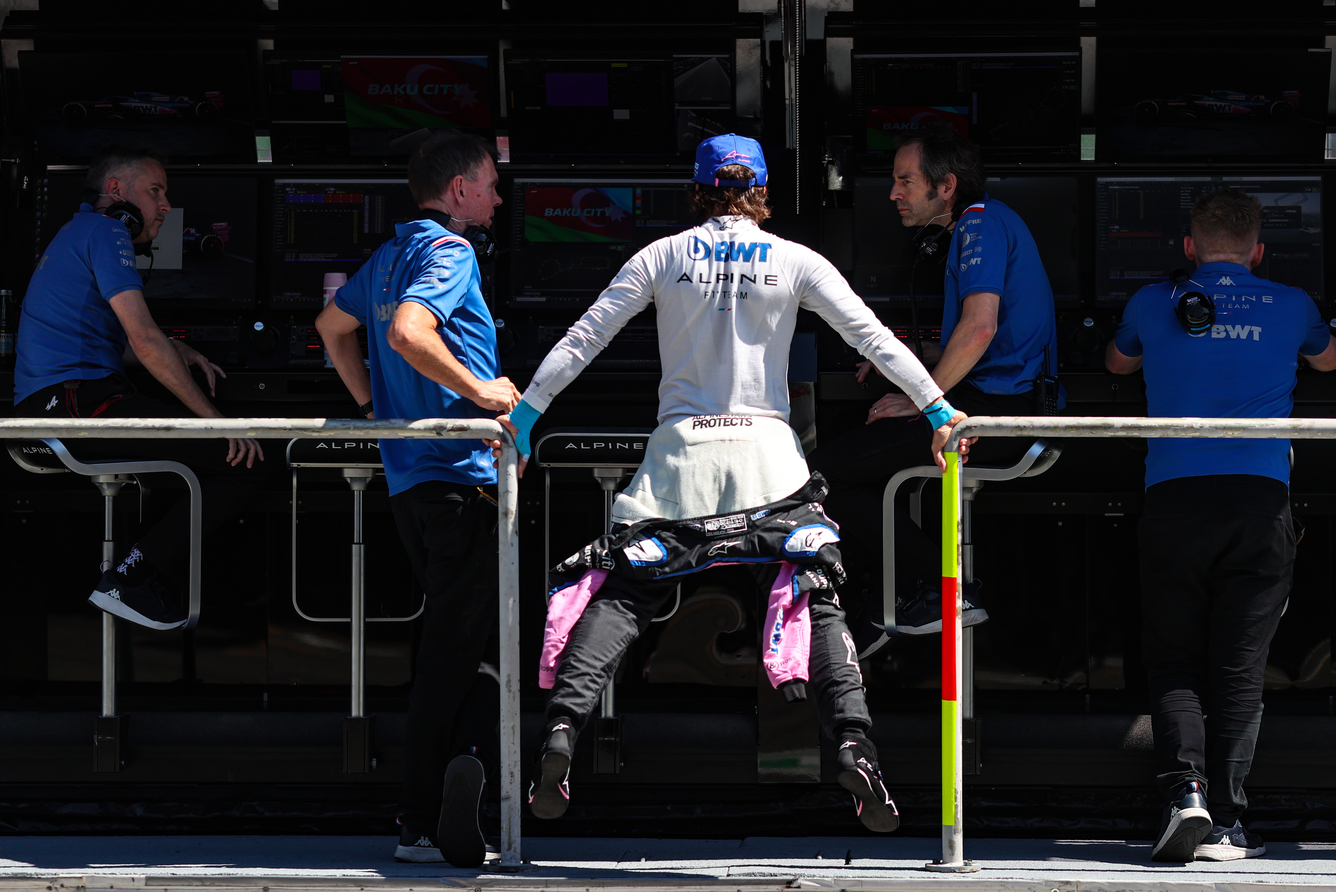 Motor Racing Formula One World Championship Azerbaijan Grand Prix Qualifying Day Baku, Azerbaijan