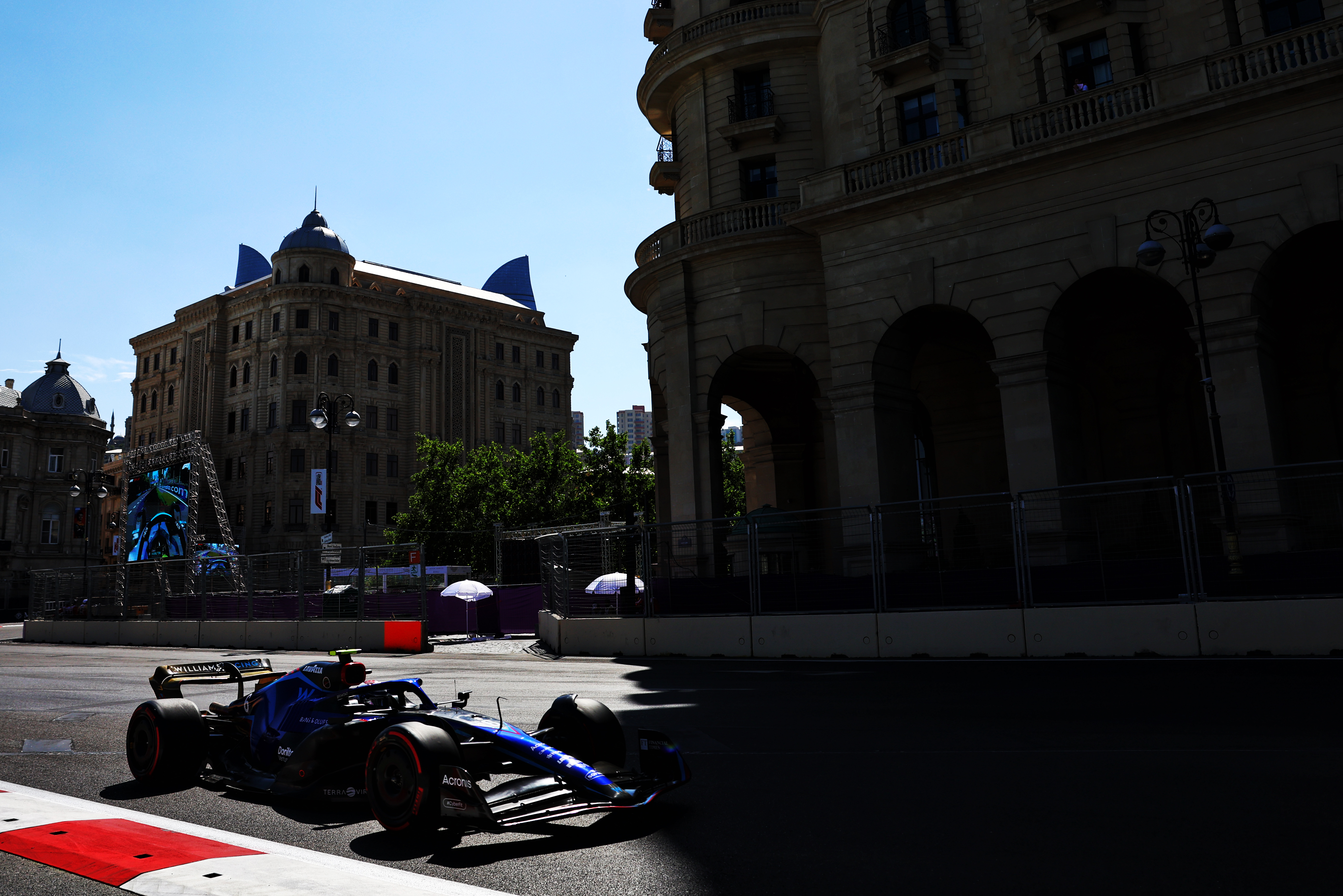 Motor Racing Formula One World Championship Azerbaijan Grand Prix Qualifying Day Baku, Azerbaijan