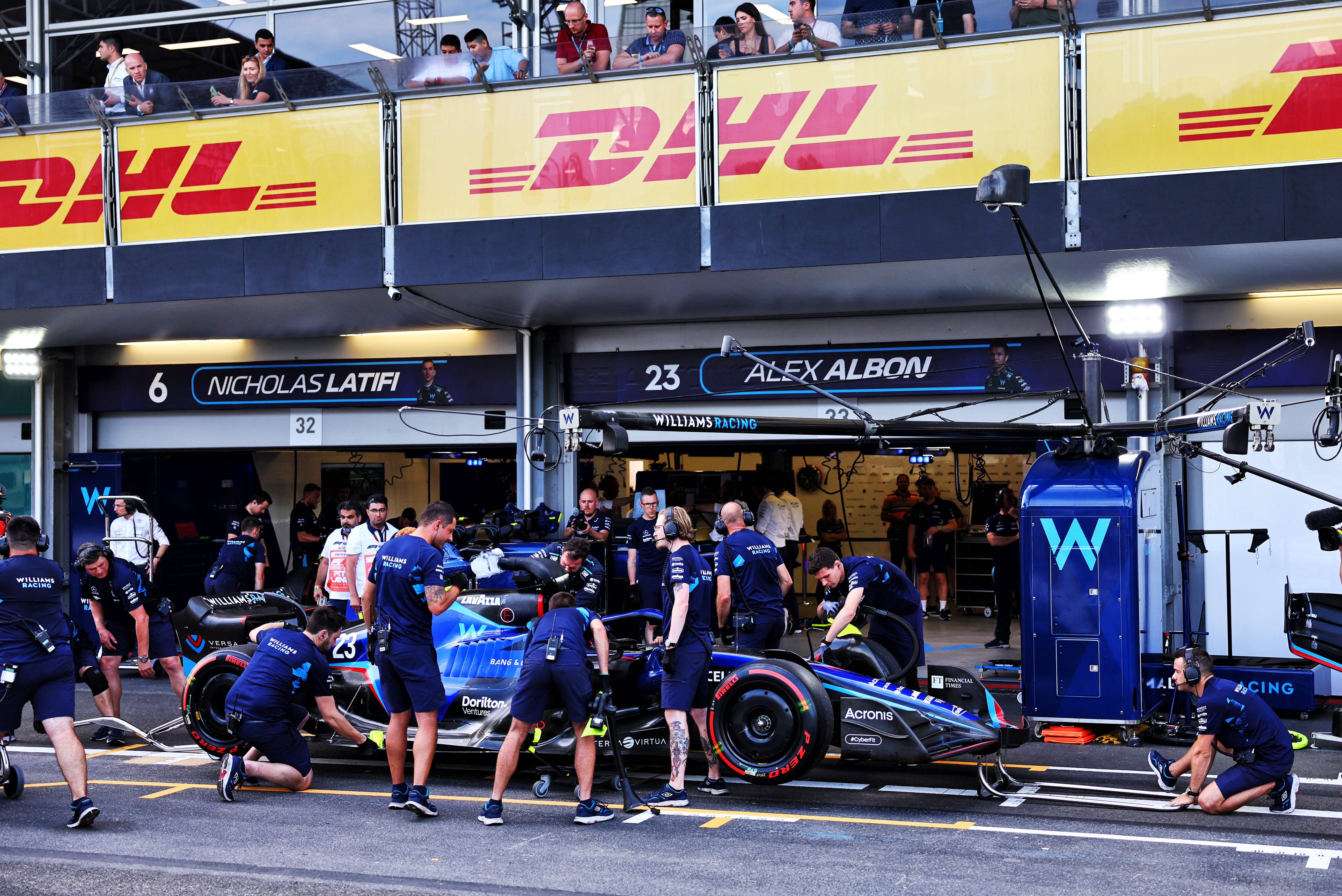 Motor Racing Formula One World Championship Azerbaijan Grand Prix Qualifying Day Baku, Azerbaijan