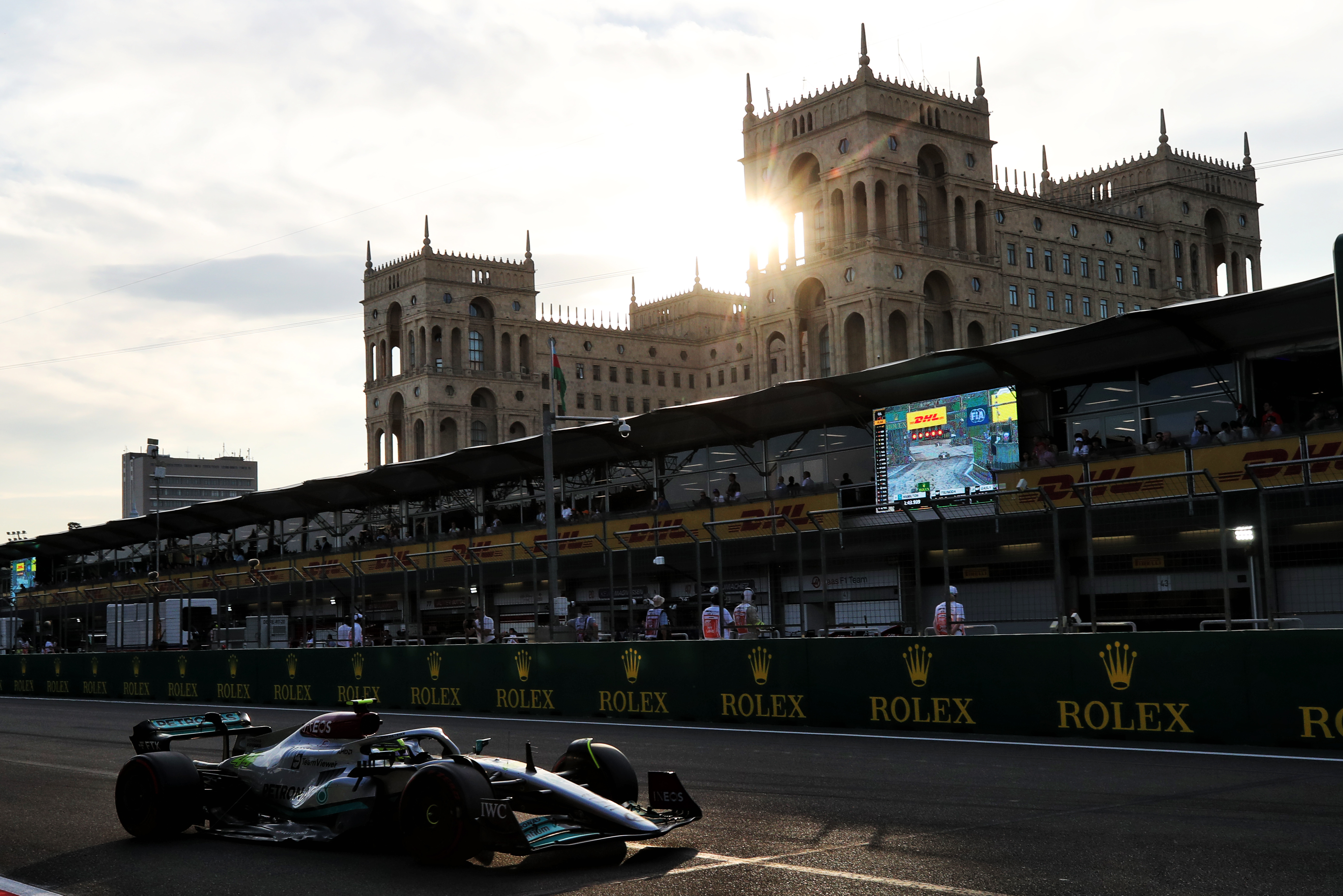 Motor Racing Formula One World Championship Azerbaijan Grand Prix Qualifying Day Baku, Azerbaijan