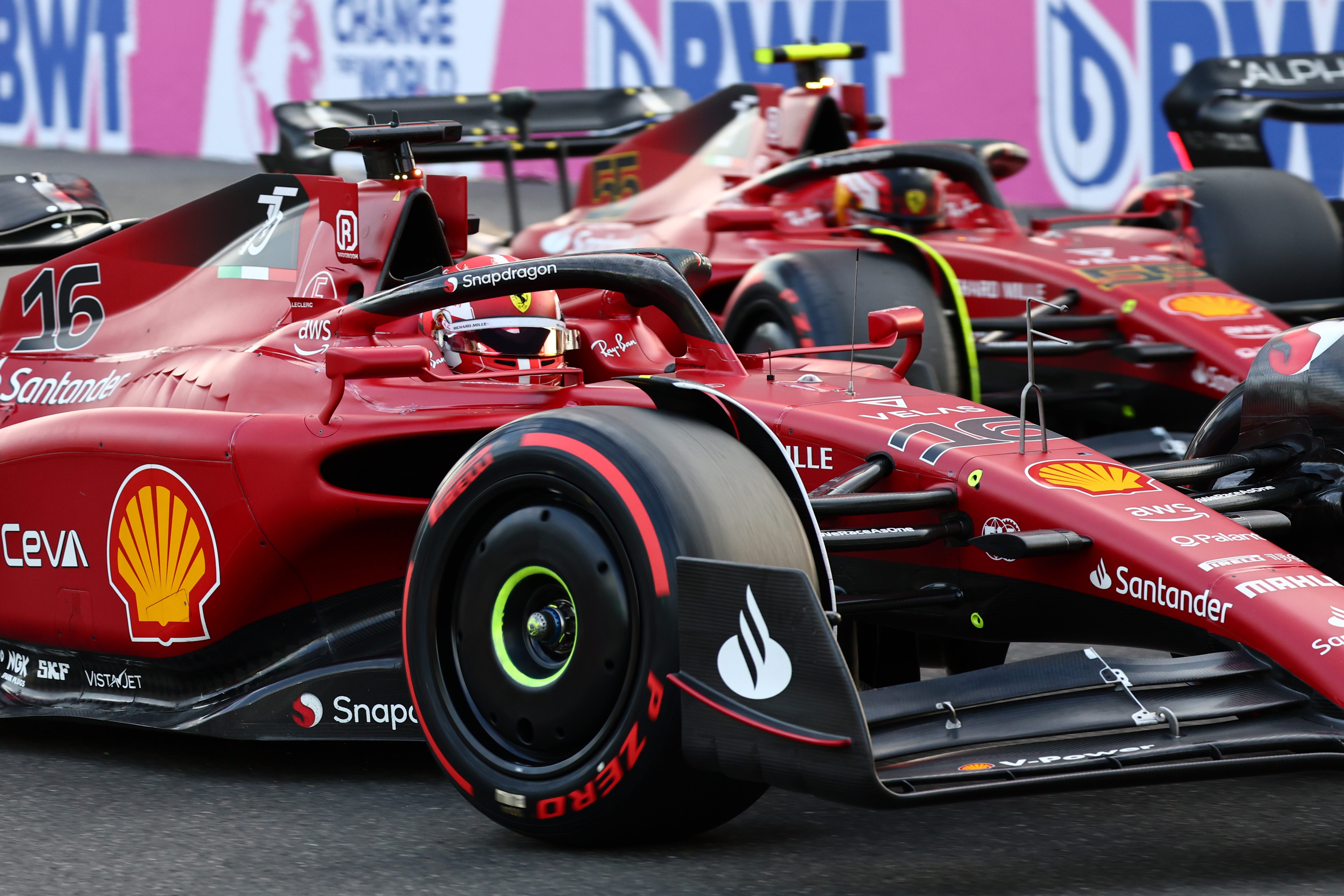 Motor Racing Formula One World Championship Azerbaijan Grand Prix Qualifying Day Baku, Azerbaijan