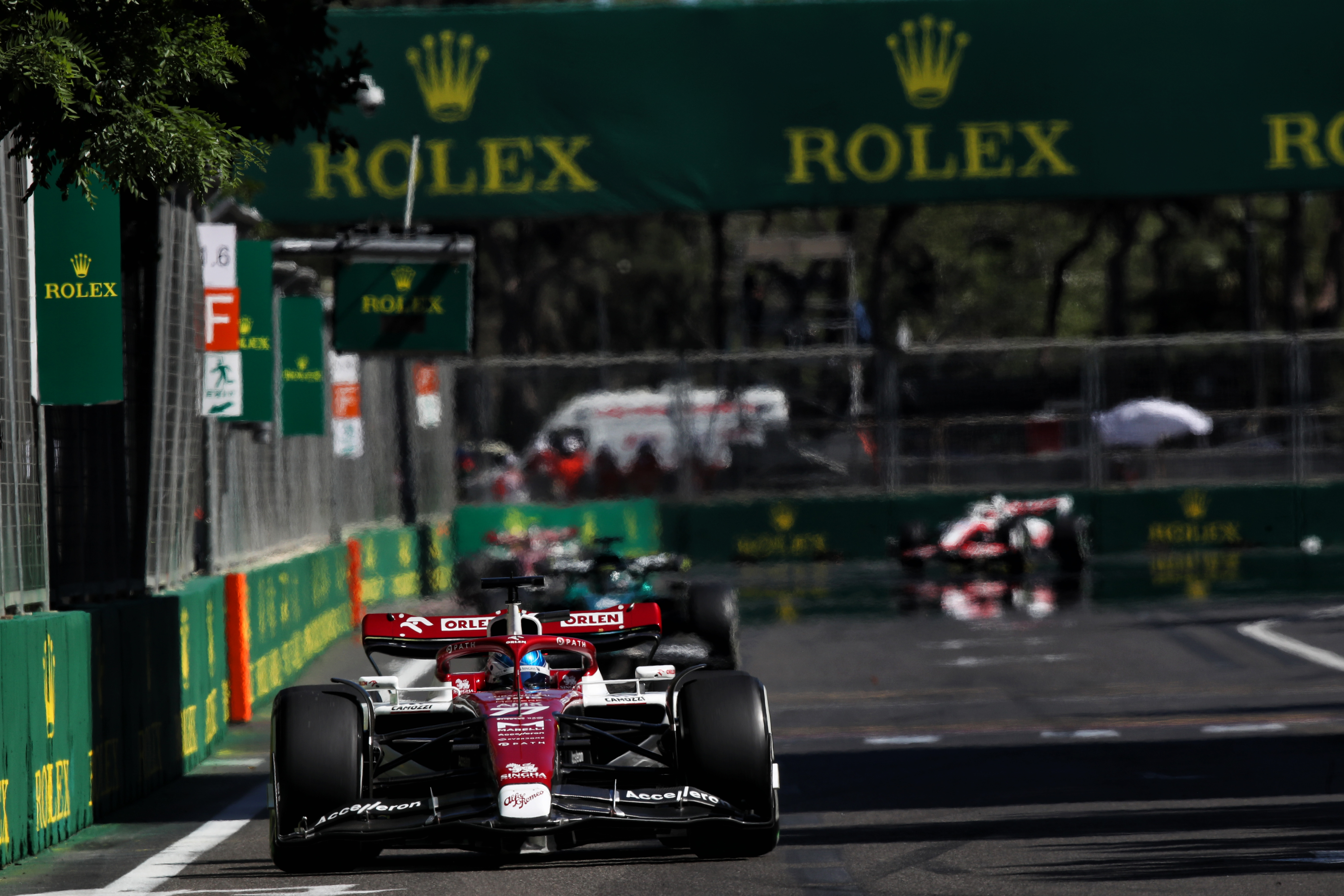 Motor Racing Formula One World Championship Azerbaijan Grand Prix Race Day Baku, Azerbaijan