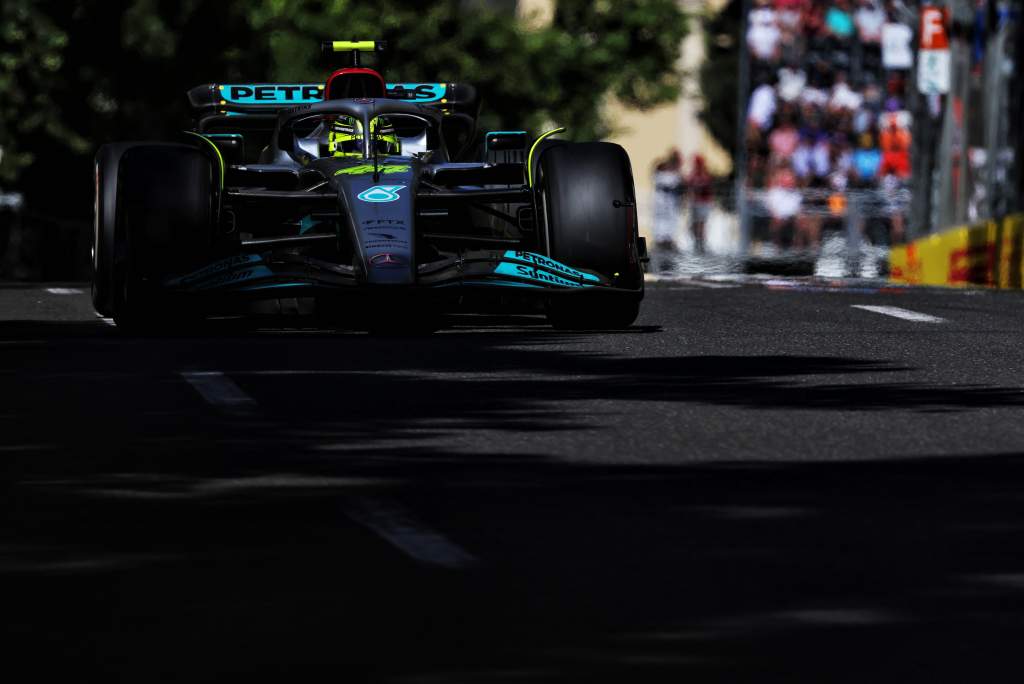 Lewis Hamilton Mercedes F1 Azerbaijan GP