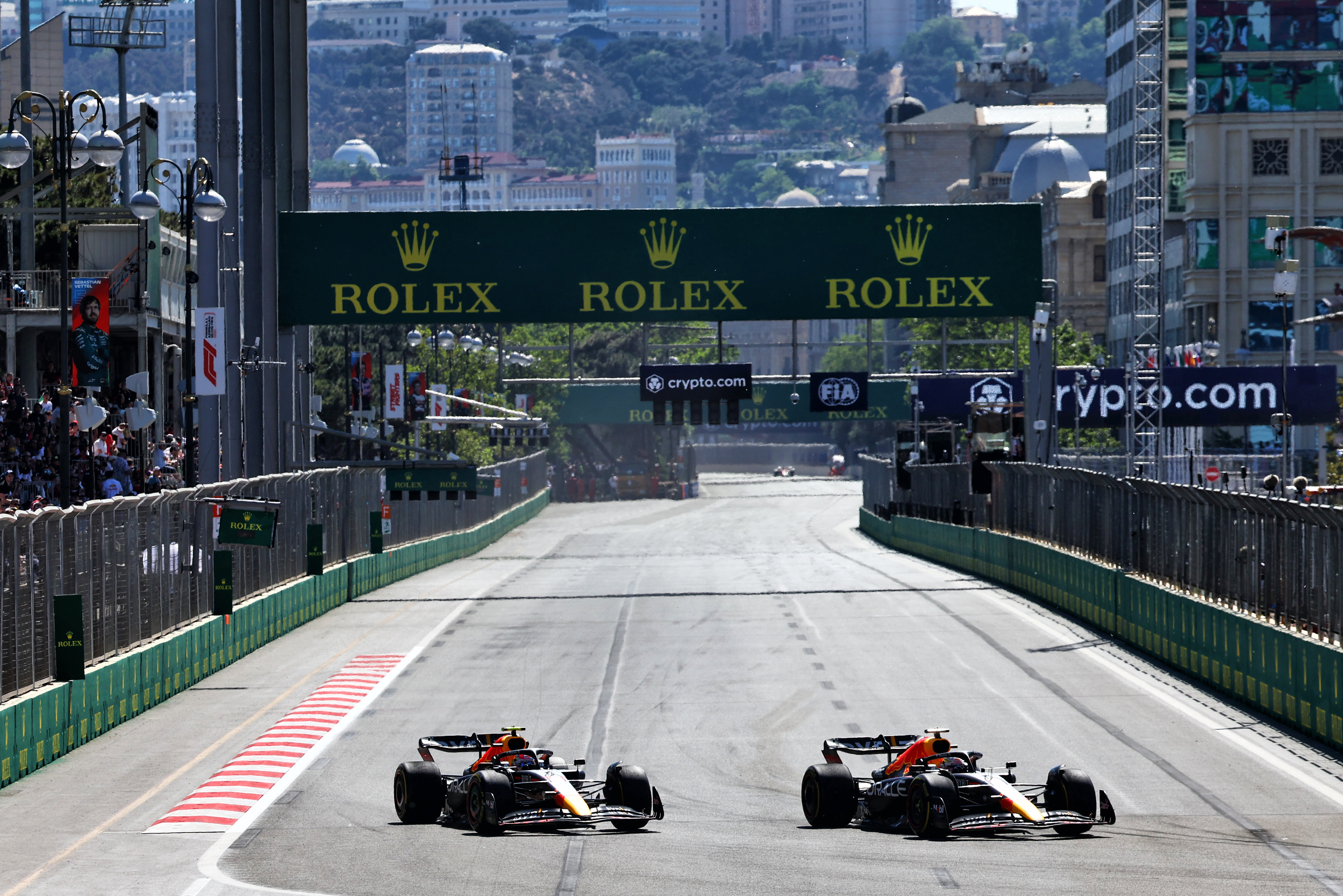 Motor Racing Formula One World Championship Azerbaijan Grand Prix Race Day Baku, Azerbaijan