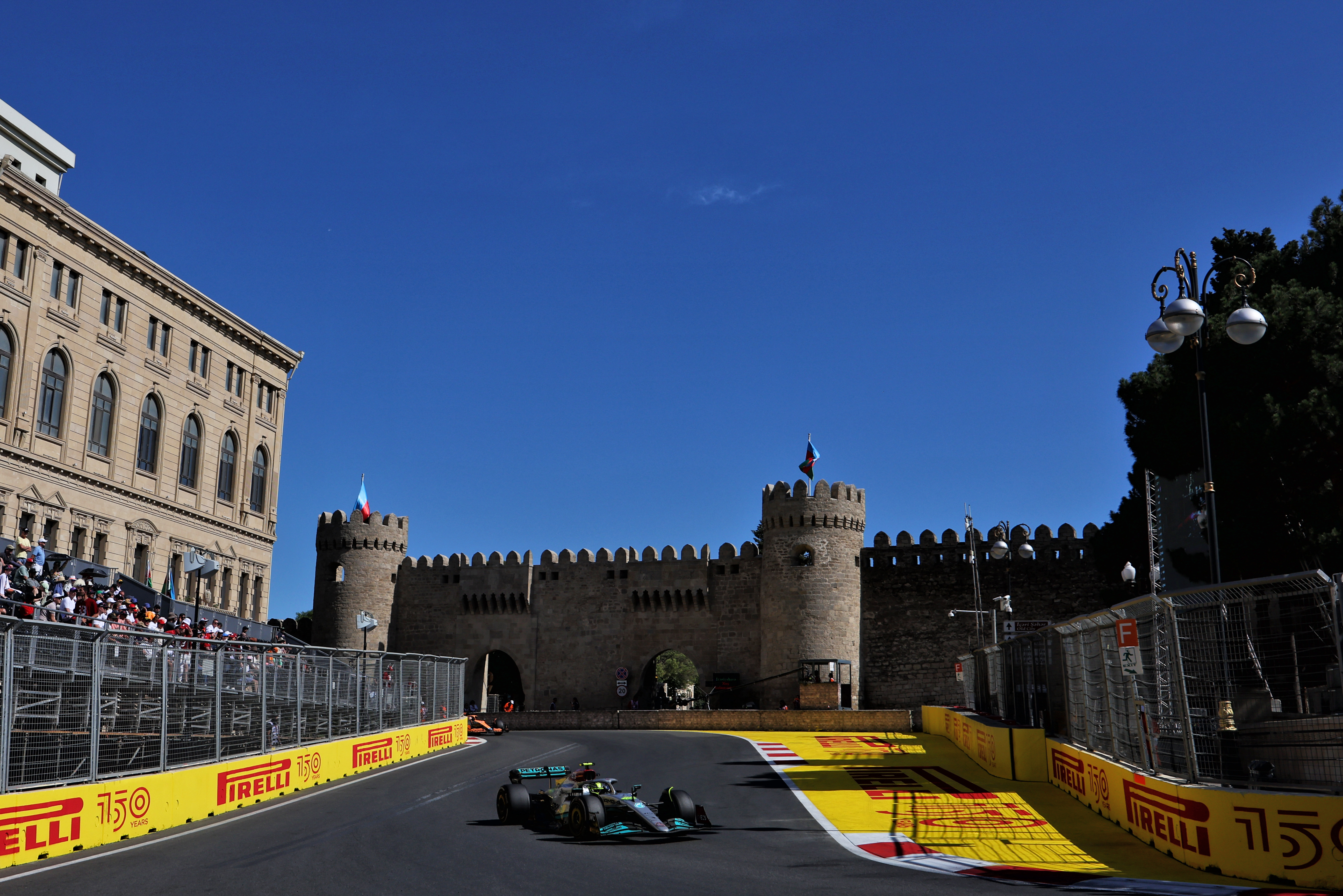 Motor Racing Formula One World Championship Azerbaijan Grand Prix Race Day Baku, Azerbaijan