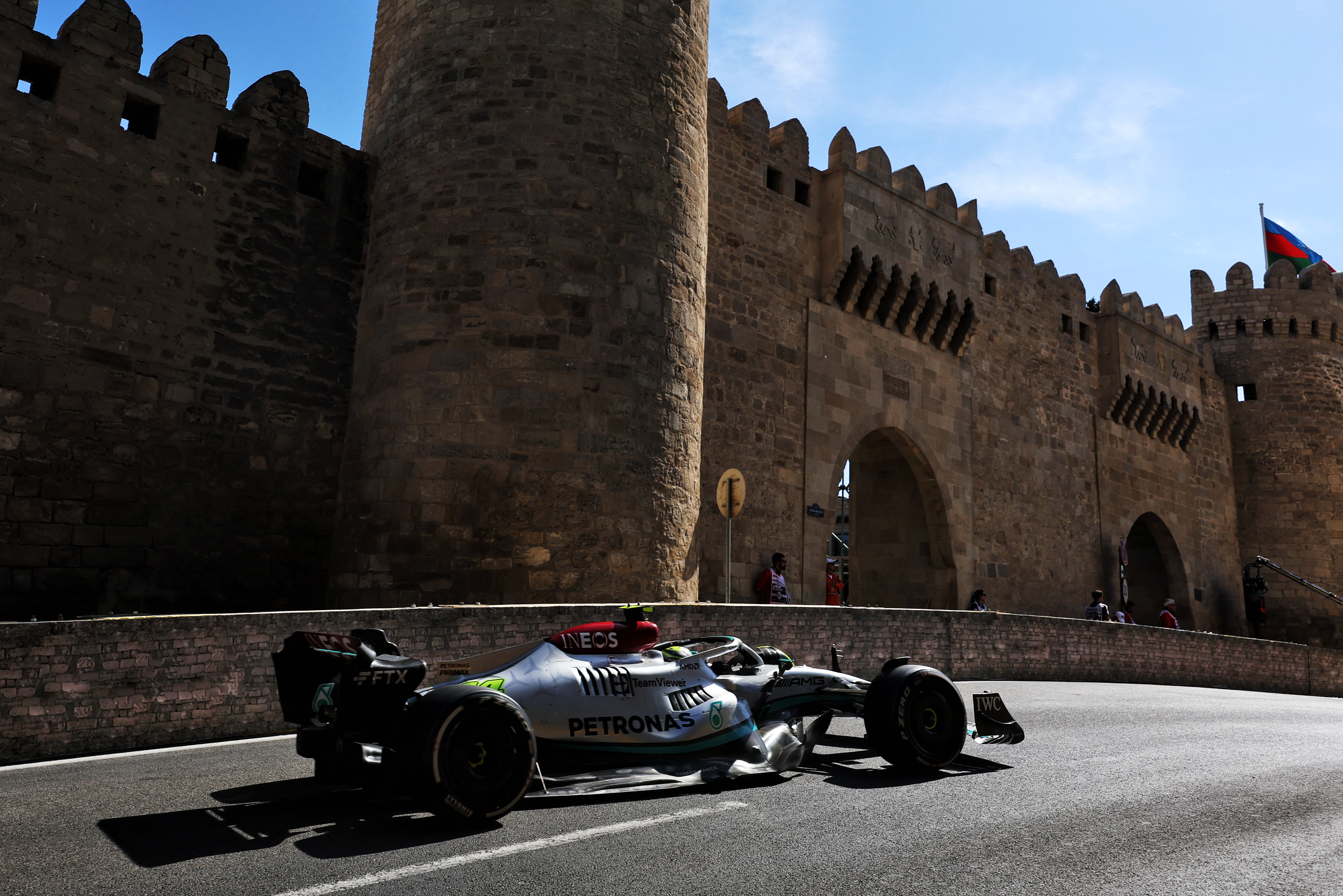 Motor Racing Formula One World Championship Azerbaijan Grand Prix Race Day Baku, Azerbaijan