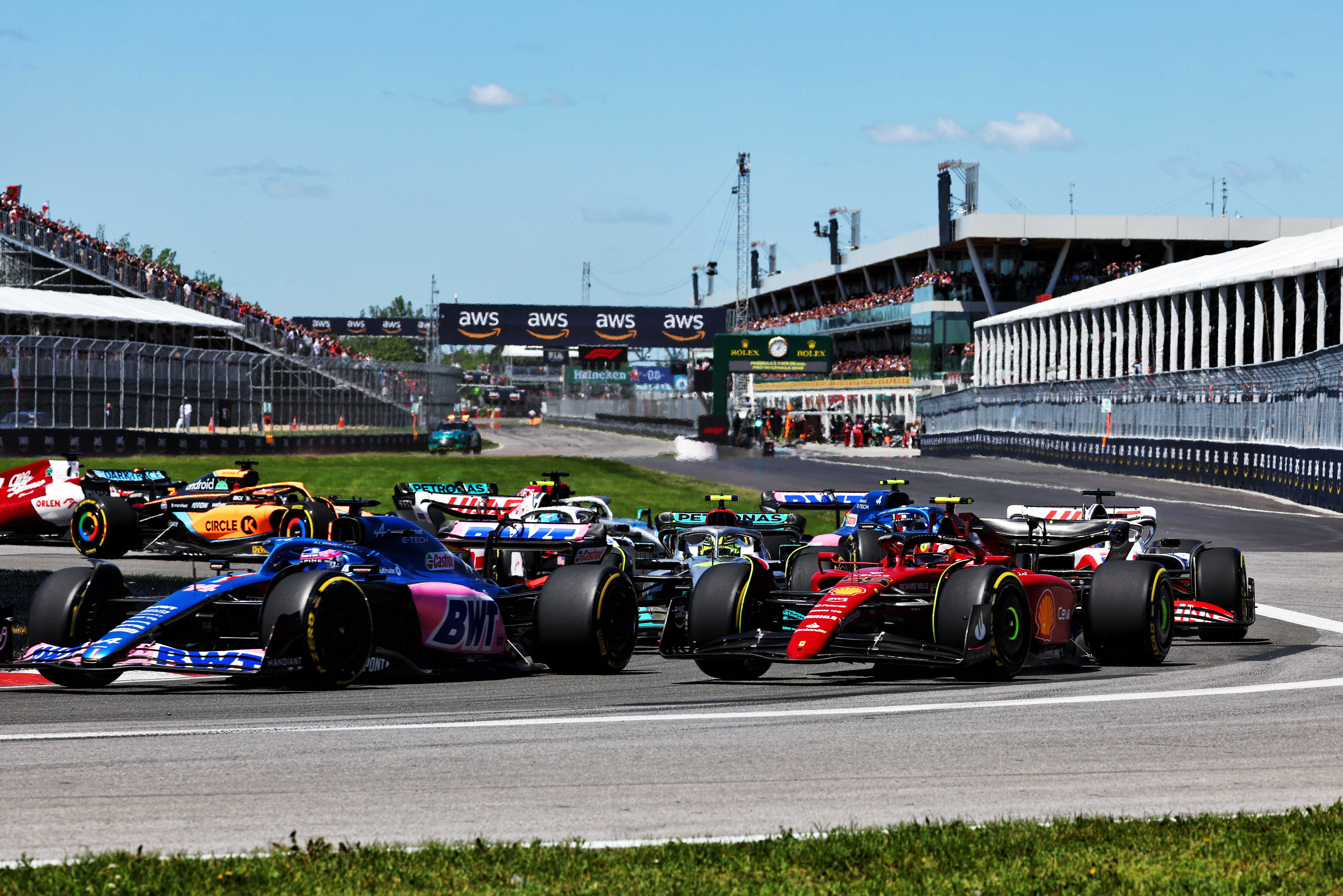 Motor Racing Formula One World Championship Canadian Grand Prix Race Day Montreal, Canada