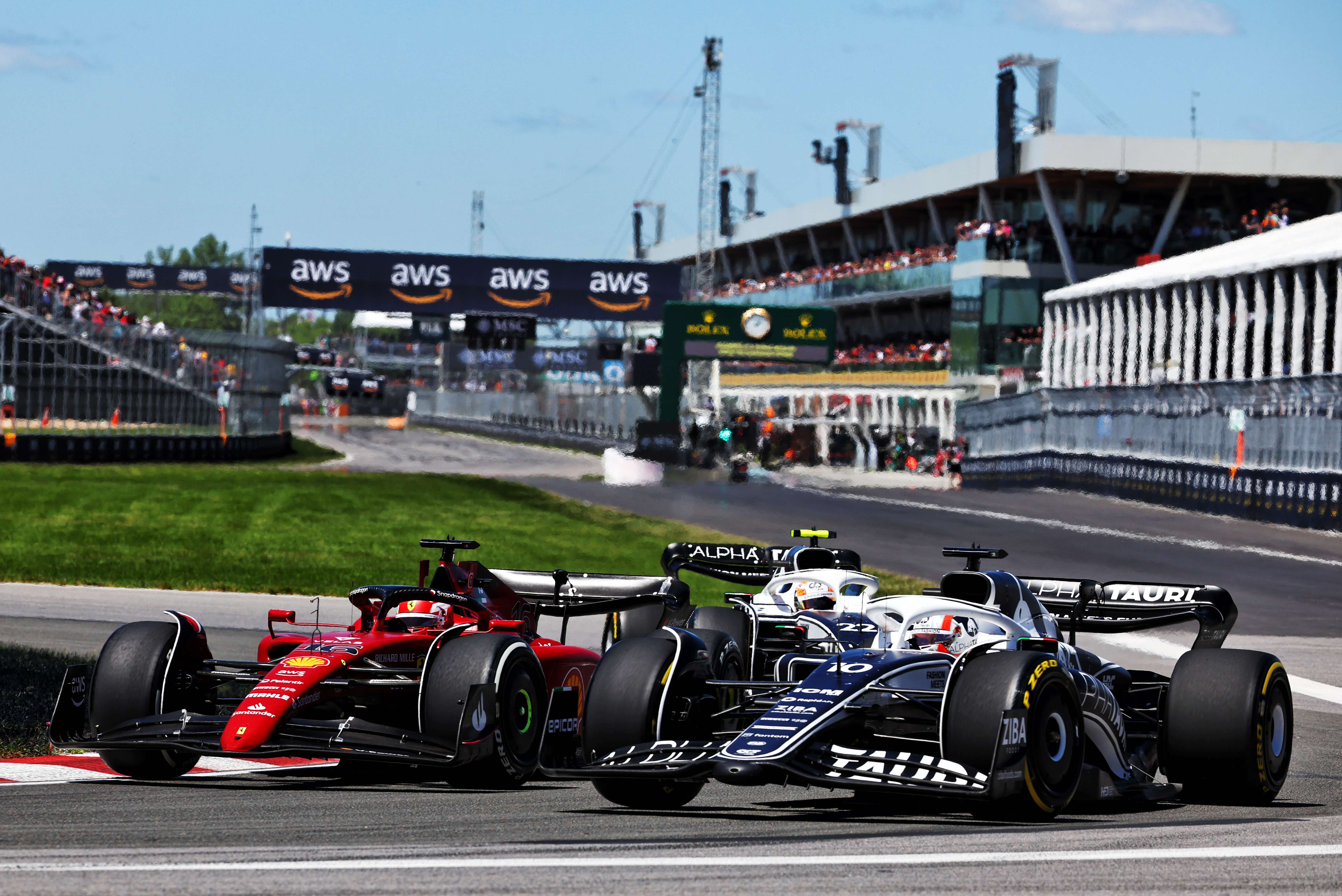 Motor Racing Formula One World Championship Canadian Grand Prix Race Day Montreal, Canada