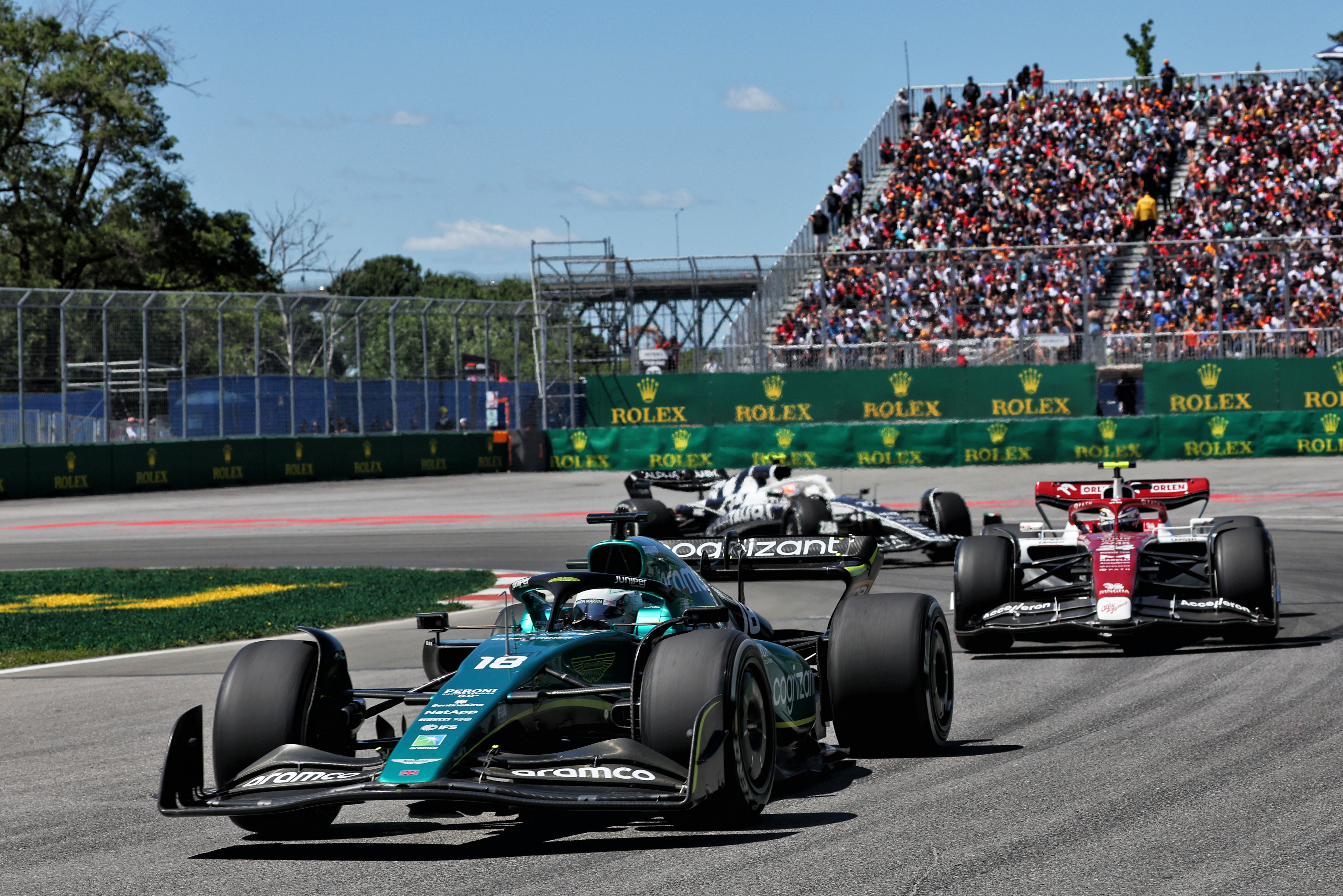 Motor Racing Formula One World Championship Canadian Grand Prix Race Day Montreal, Canada