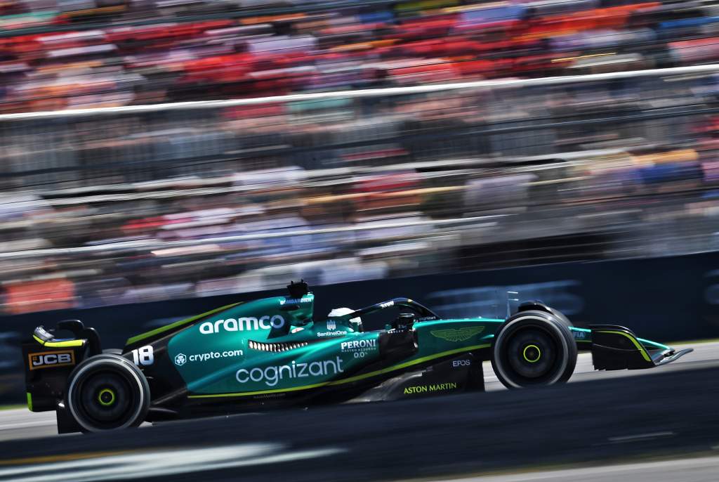 A fraqueza que deixou a Stroll lutando para correr com a Vettel