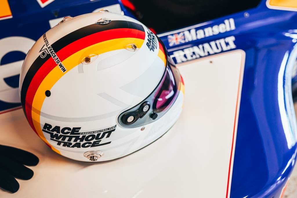 Sebastian Vettel helmet F1