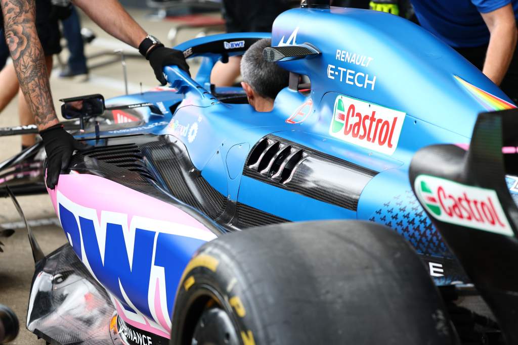 Alpine F1 upgrade British GP