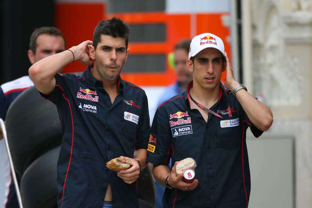 Jaime Alguersuari Sebastien Buemi Toro Rosso F1