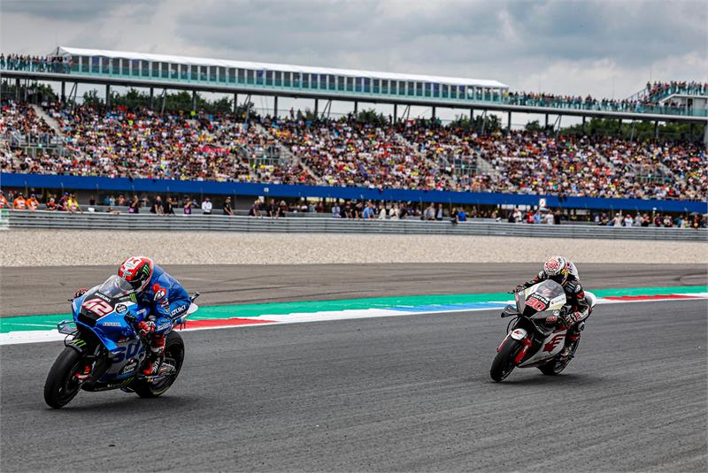 Alex Rins Suzuki Takaaki Nakagami LCR Honda MotoGP Dutch TT Assen