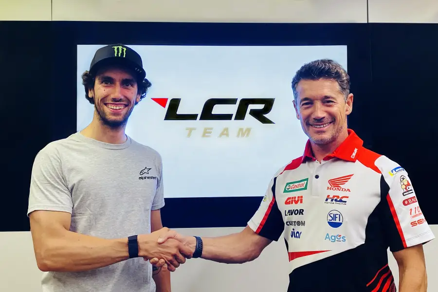 O acordo de dois anos da fábrica Honda da Rins para montar para a LCR anunciou