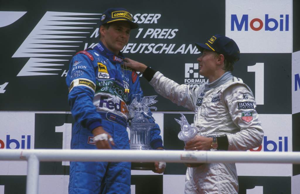 Gerhard Berger Mika Hakkinen F1