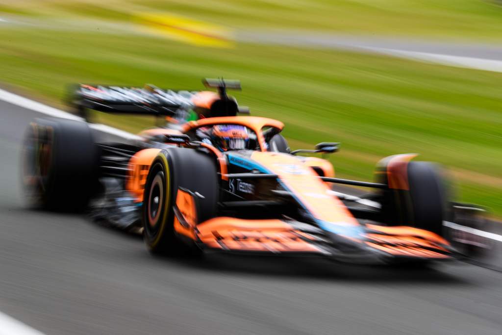 Daniel Ricciardo McLaren F1 British GP Silverstone