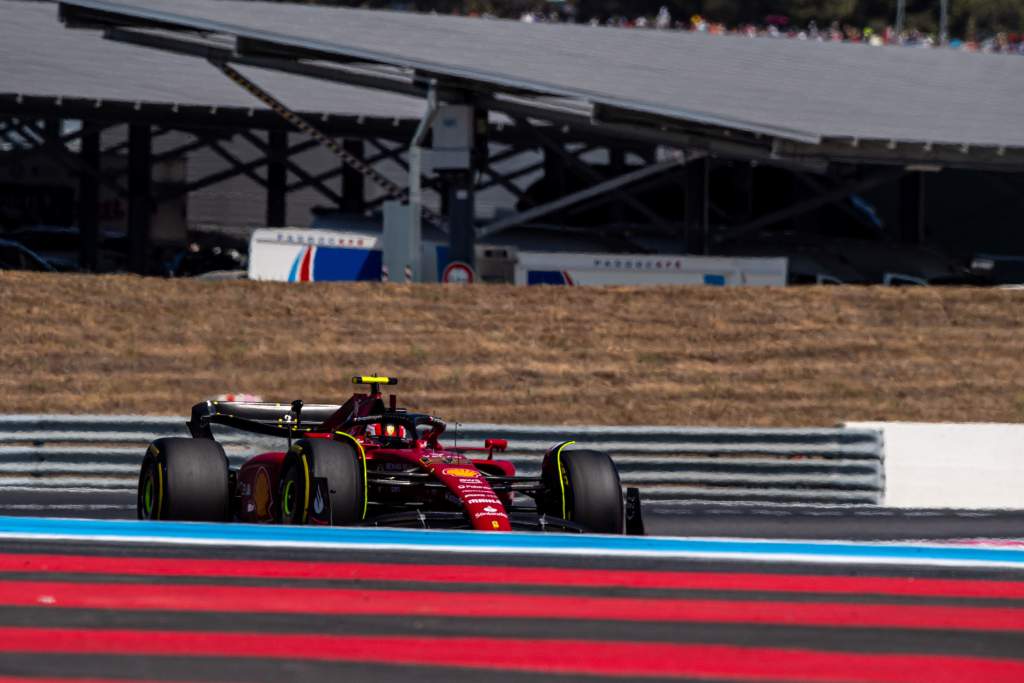 Carlos Sainz Ferrari F1 French GP