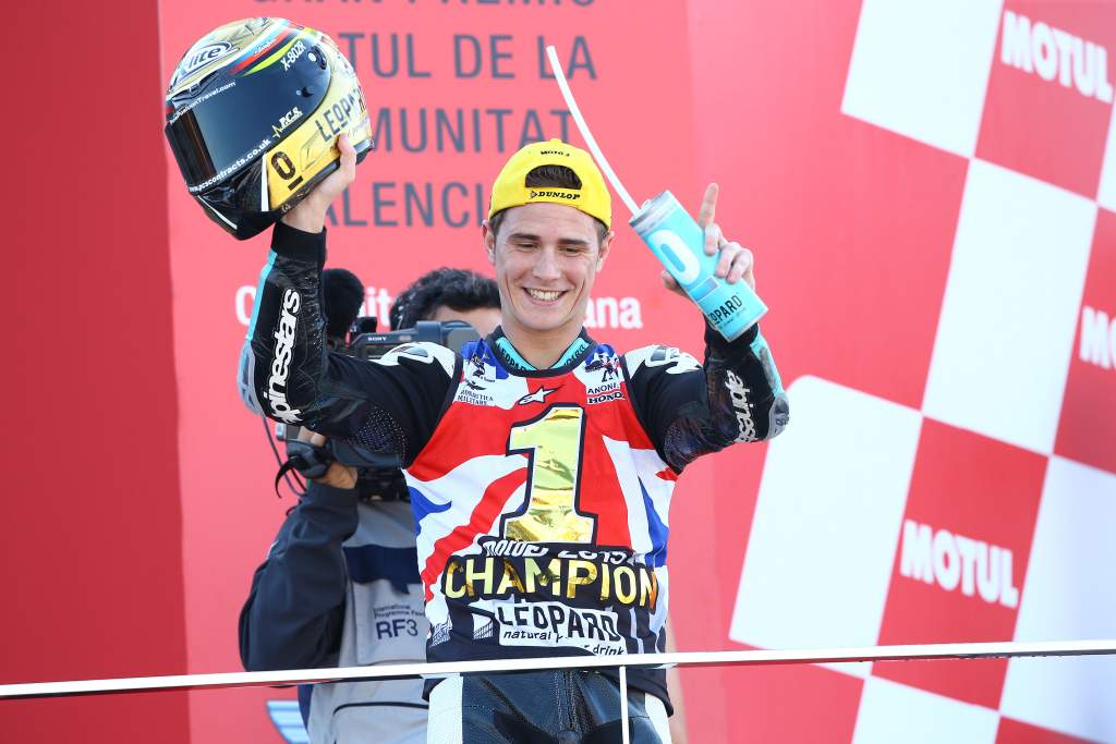 Danny Kent Moto3 champion