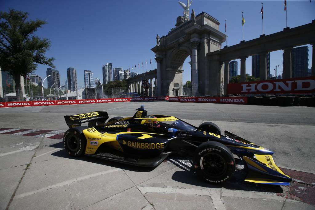 Herta follows up F1 test with Toronto IndyCar pole