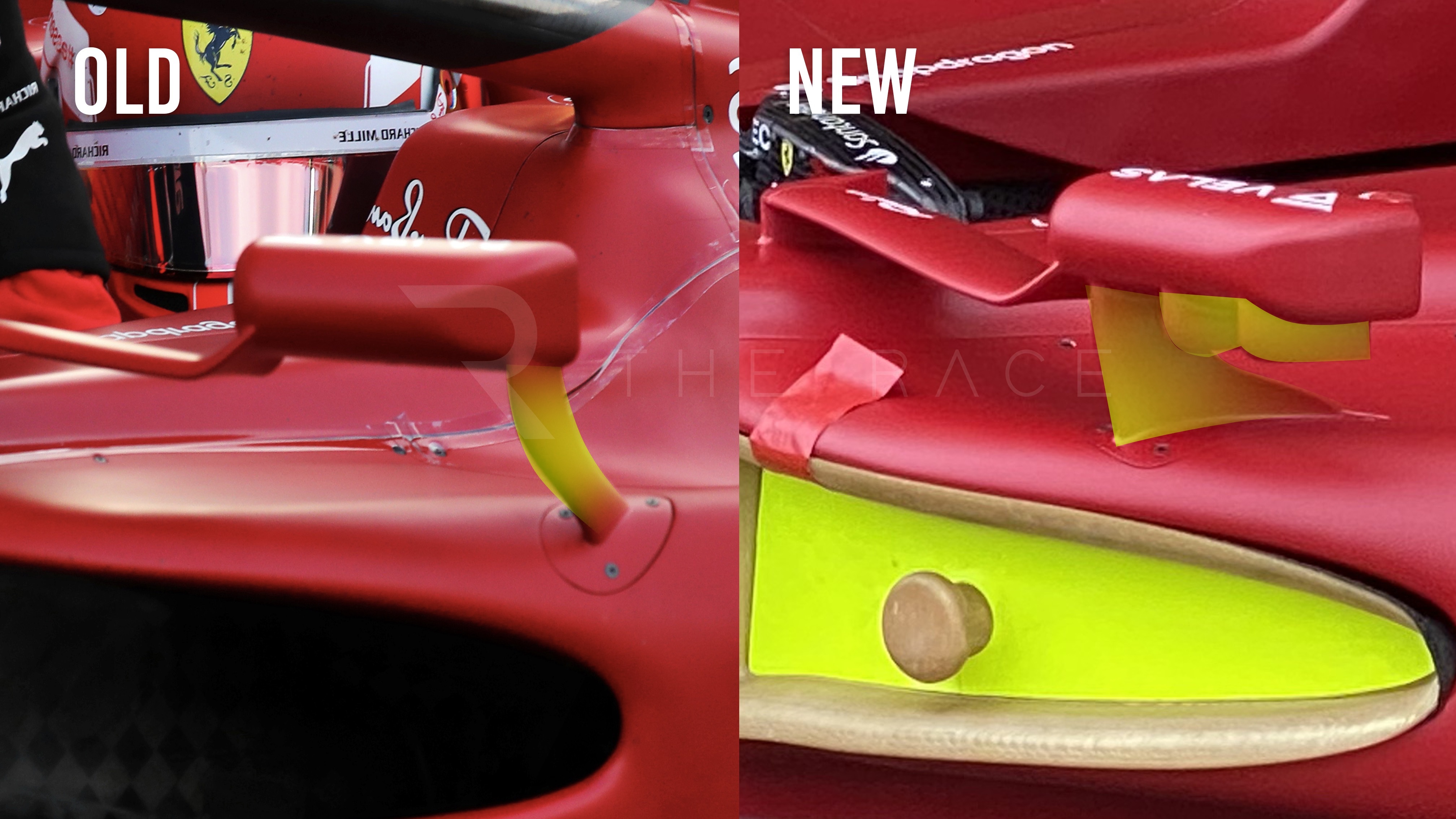 F175 New Mirror Stays