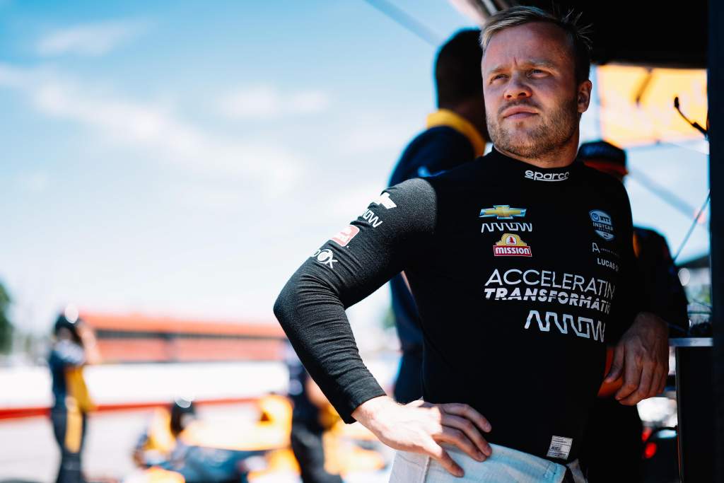 Felix Rosenqvist Arrow McLaren SP IndyCar