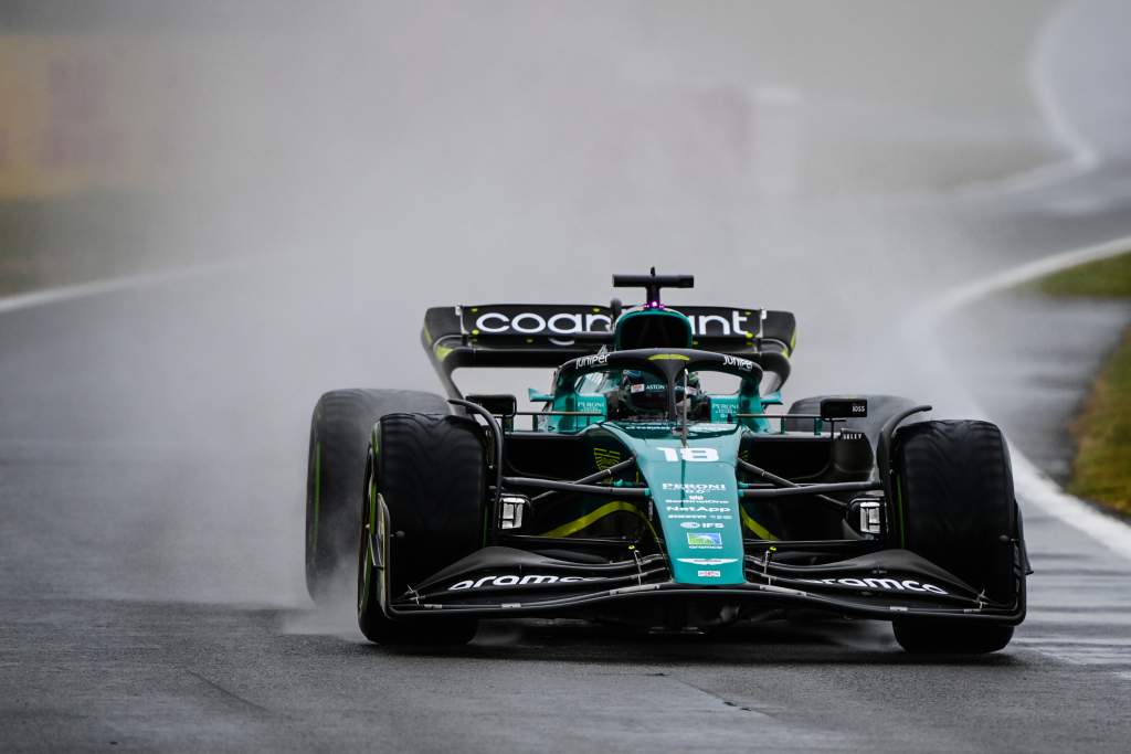 Lance Stroll Aston Martin F1 British GP Silverstone