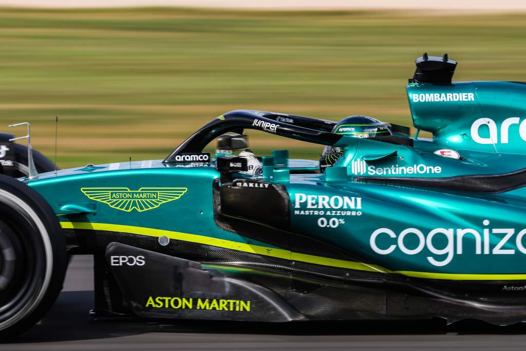 Lance Stroll Aston Martin F1 British GP Silverstone