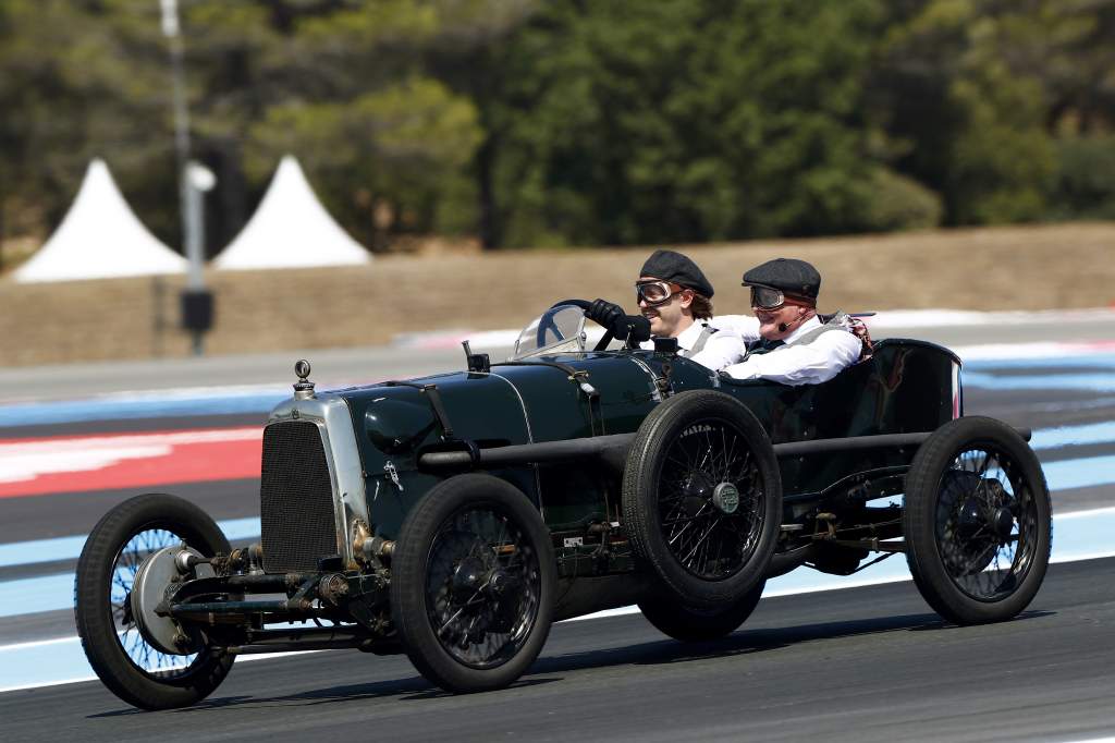 Sebastian Vettel Johnny Herbert Aston Martin F1