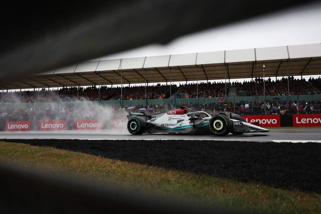 George Russell Mercedes F1 British GP Silverstone