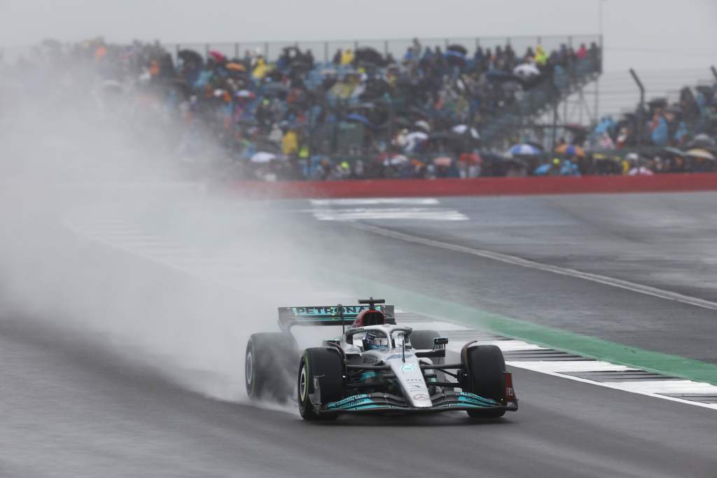 George Russell Mercedes F1 British GP Silverstone