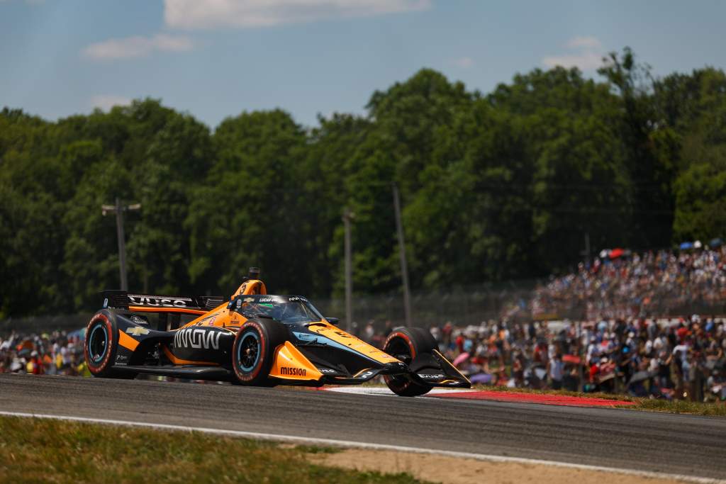 Patricio O'Ward Arrow McLaren SP IndyCar Mid-Ohio