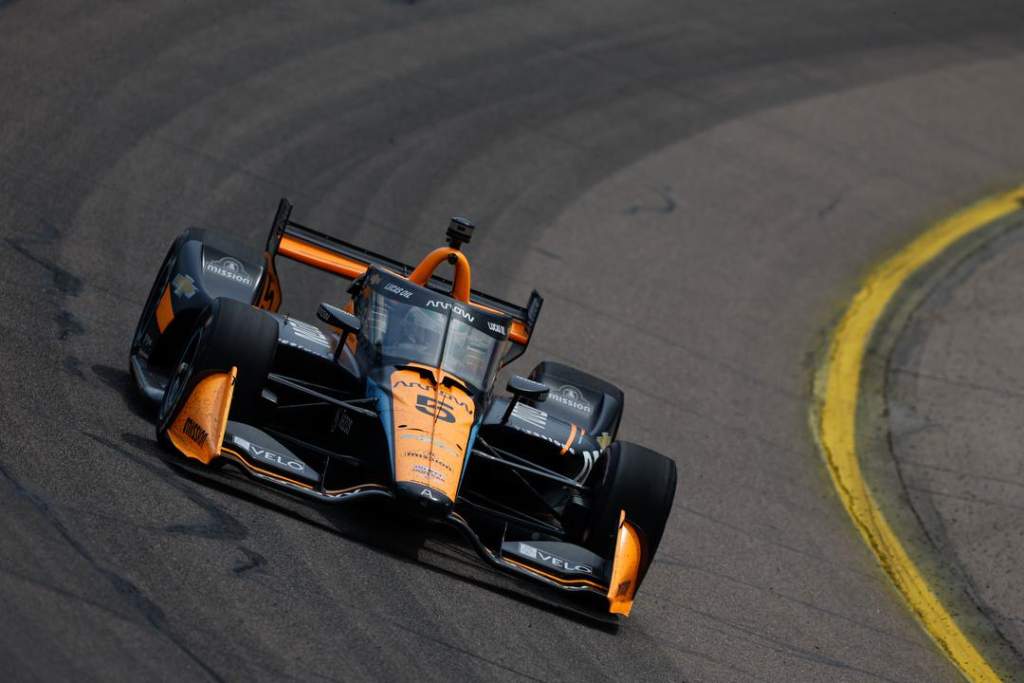 O’Ward wins second Iowa IndyCar race after Newgarden crashes