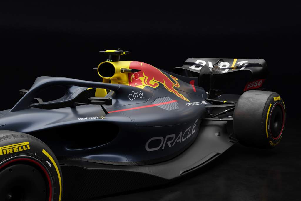 Red Bull Porsche F1 mock-up