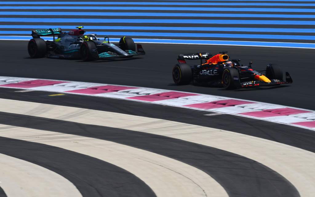 Red Bull Mercedes F1 French GP