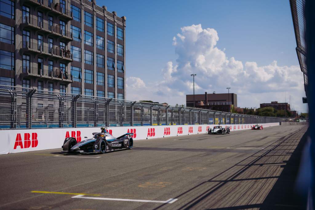 Stoffel Vandoorne Mercedes New York Formula E