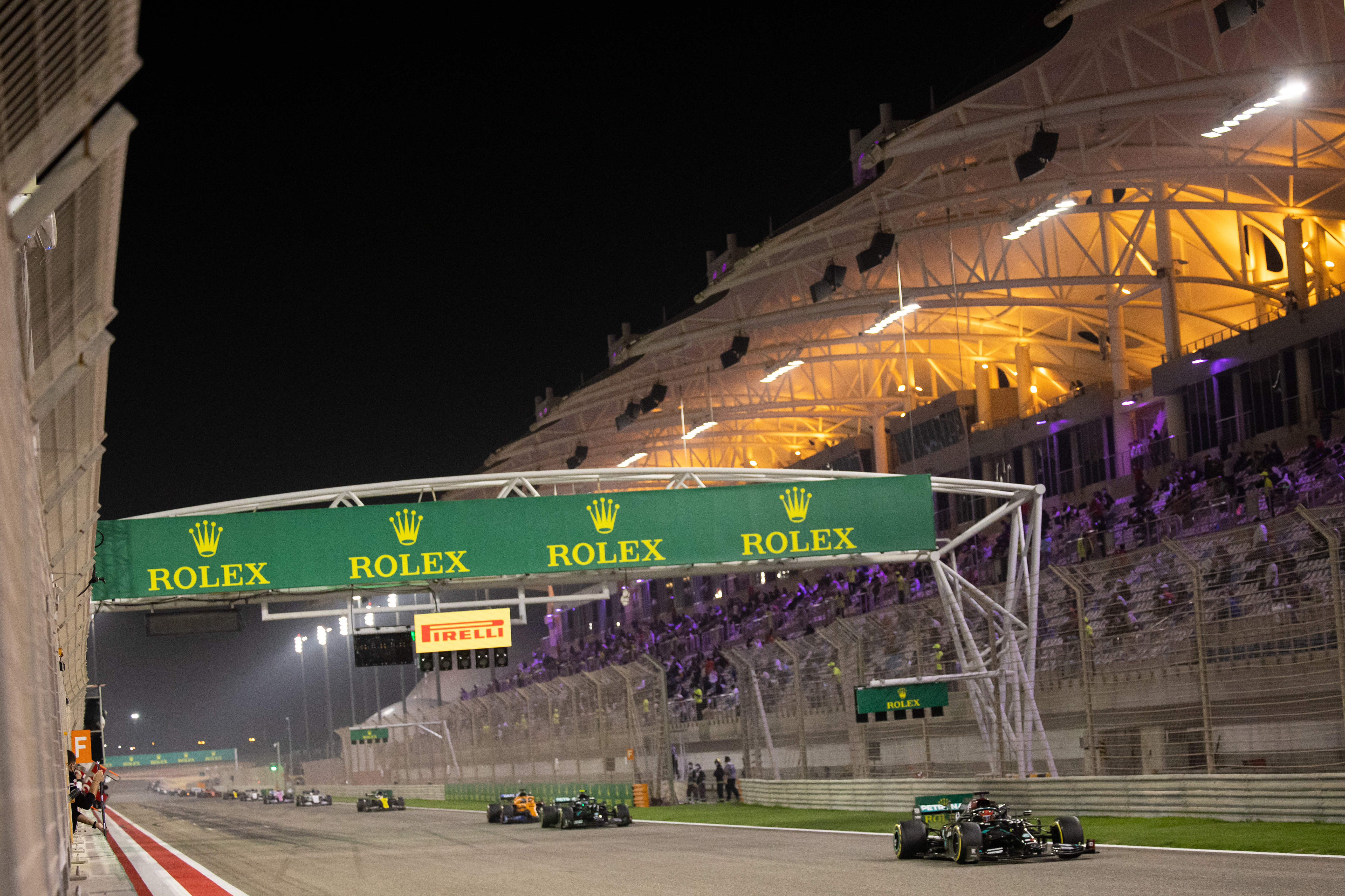 Motor Racing Formula One World Championship Sakhir Grand Prix Race Day Sakhir, Bahrain