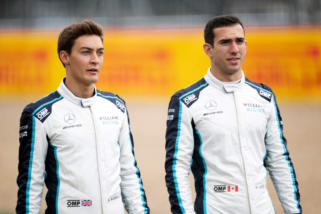 George Russell Nicholas Latifi Williams F1