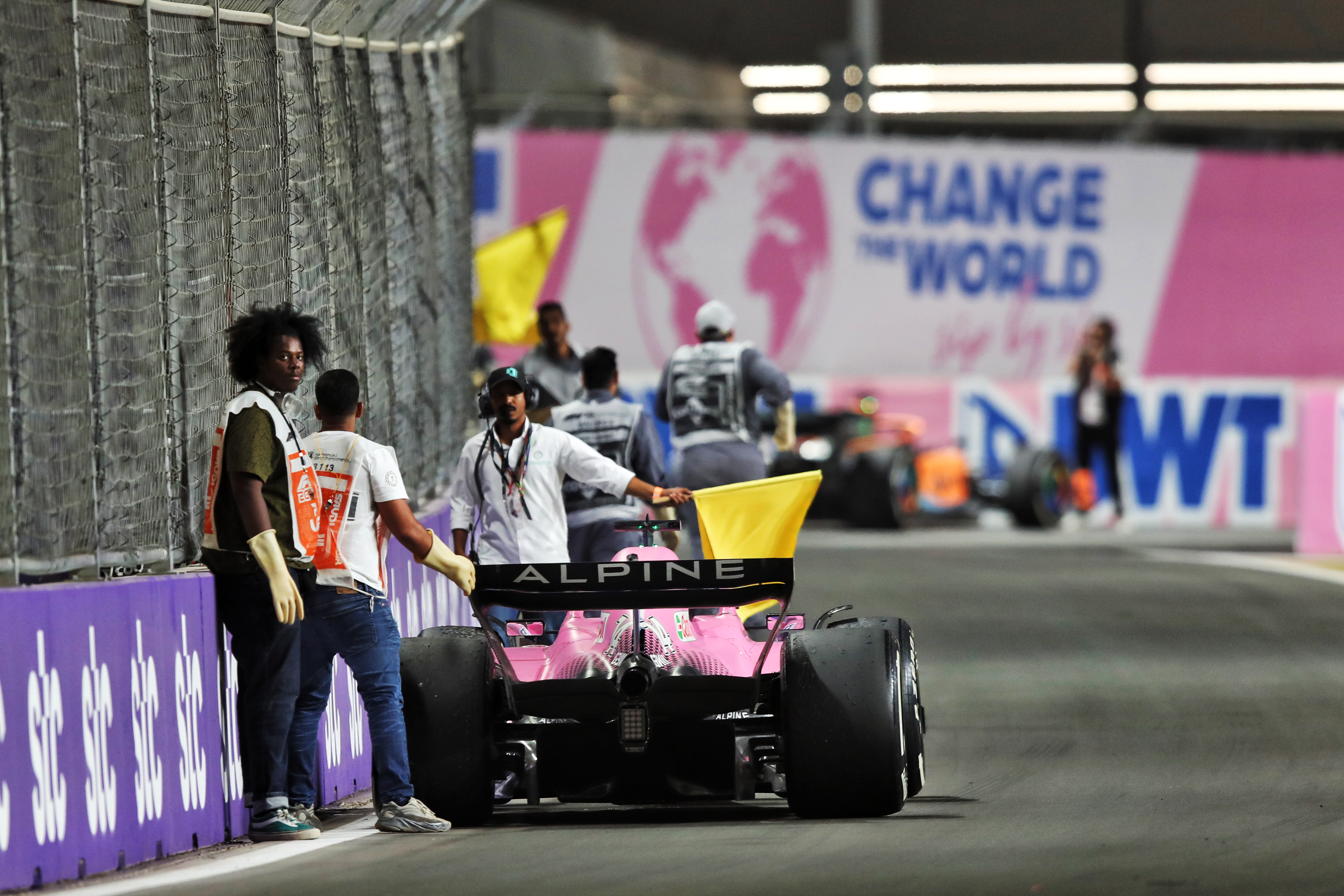 Motor Racing Formula One World Championship Saudi Arabian Grand Prix Race Day Jeddah, Saudi Arabia