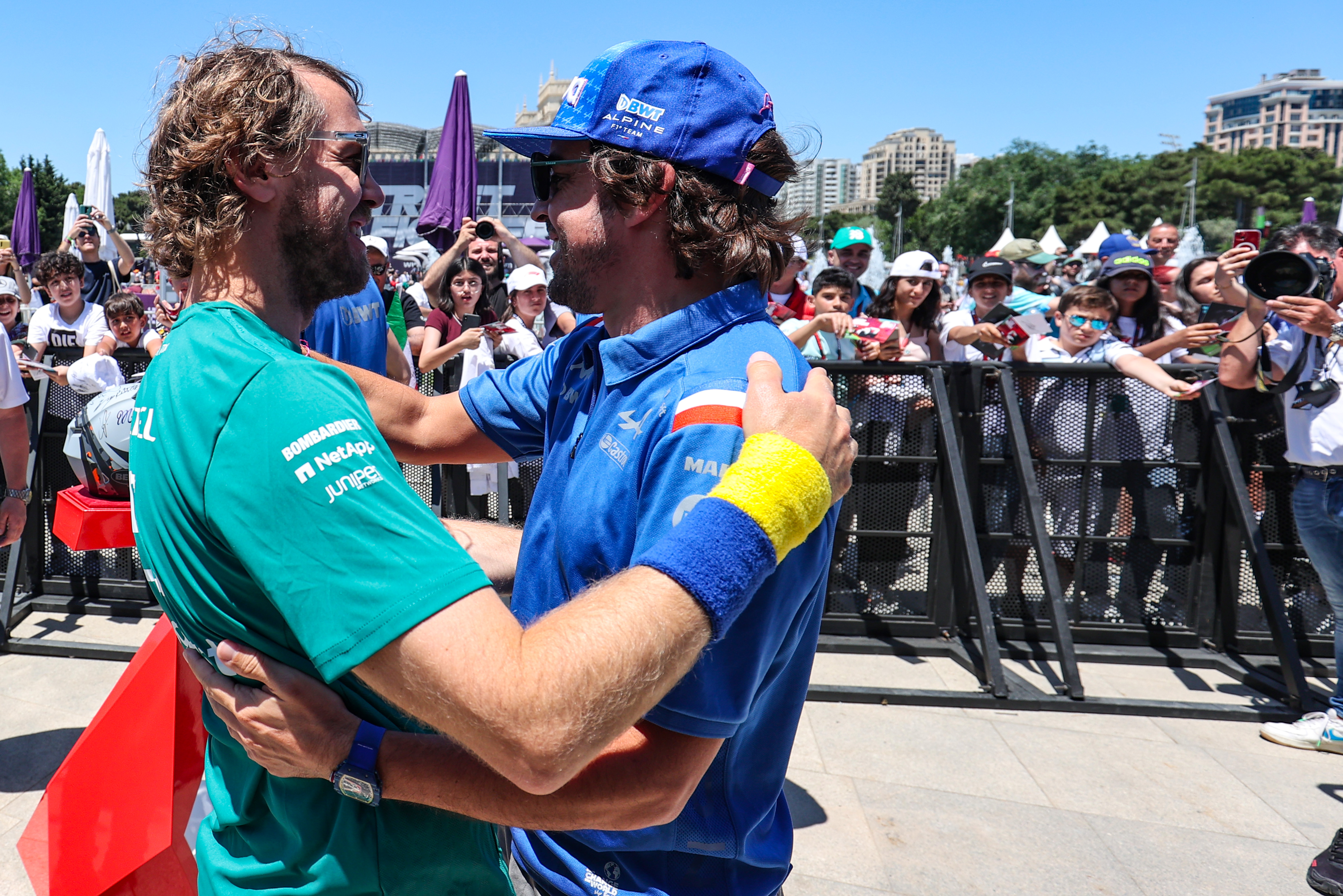 Motor Racing Formula One World Championship Azerbaijan Grand Prix Qualifying Day Baku, Azerbaijan