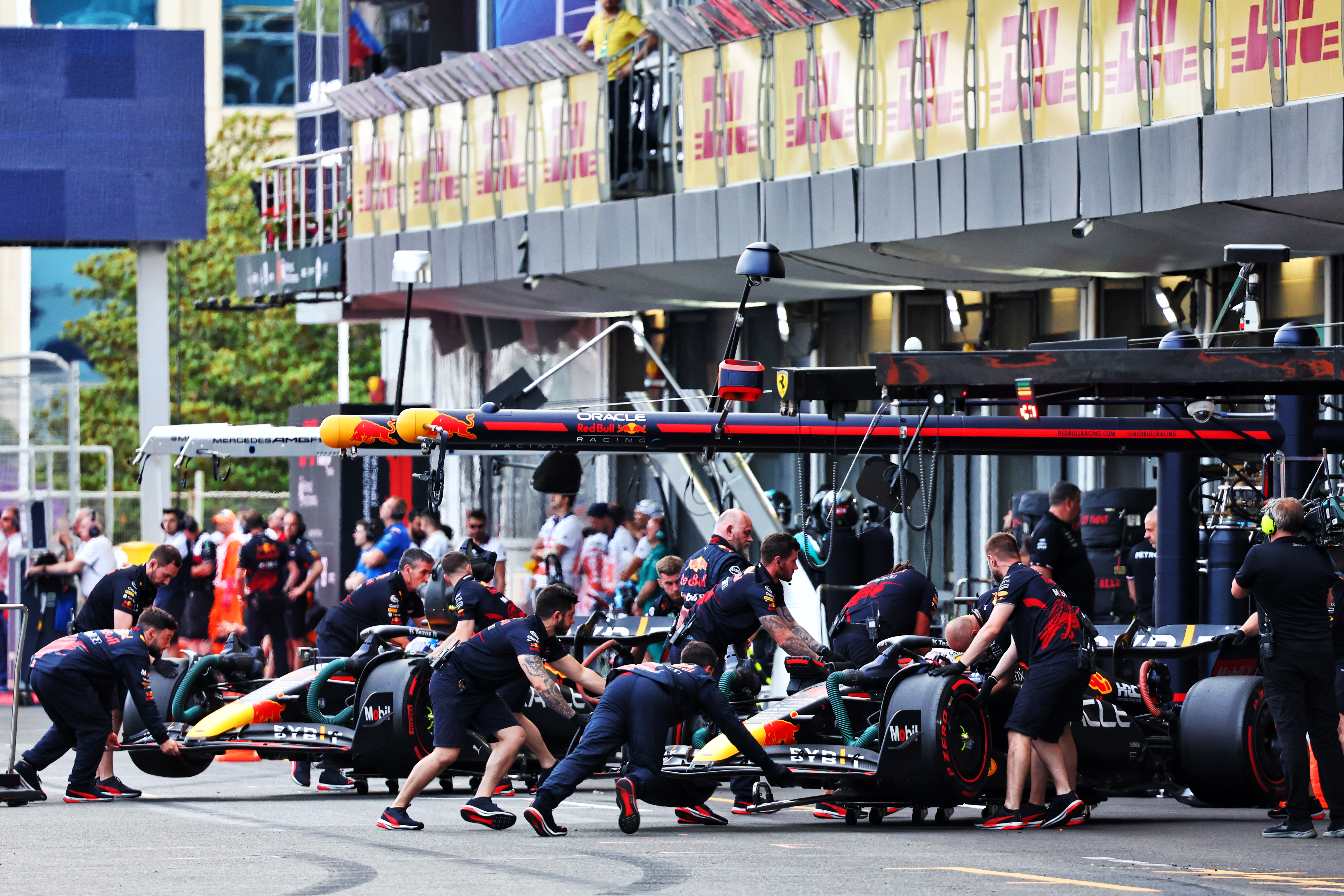 Motor Racing Formula One World Championship Azerbaijan Grand Prix Qualifying Day Baku, Azerbaijan