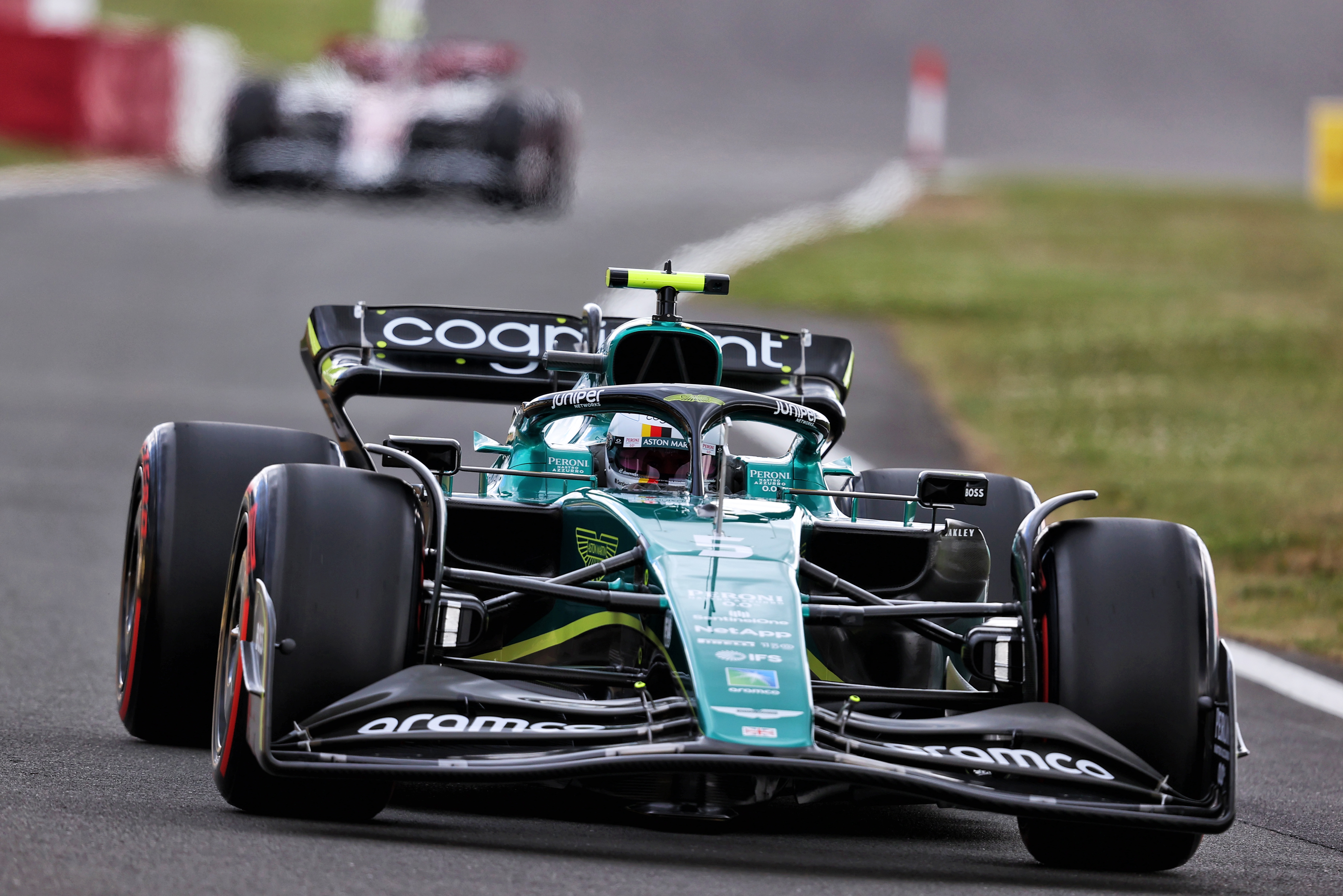 Motor Racing Formula One World Championship British Grand Prix Practice Day Silverstone, England